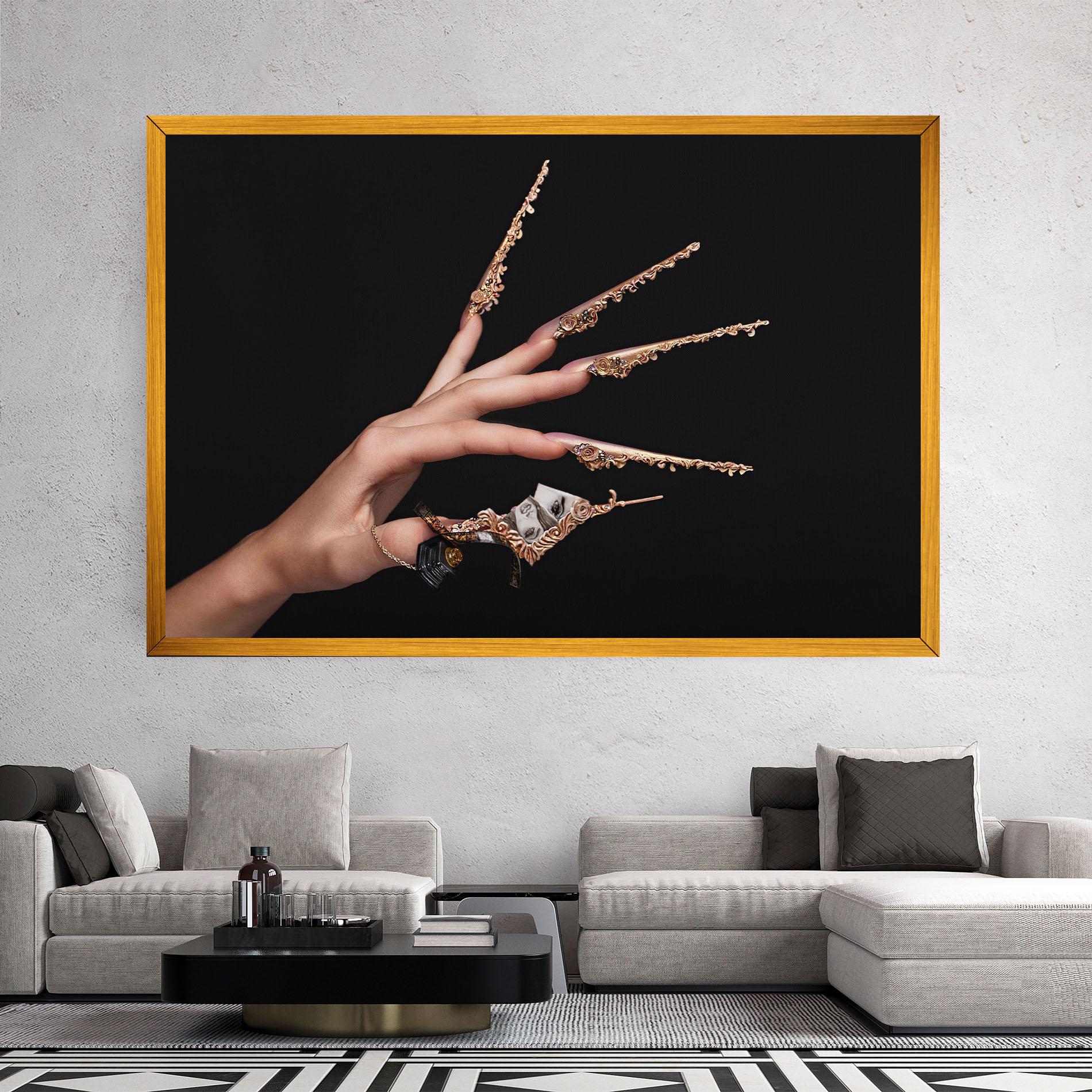 Vászonkép Creative Manicure mockup 2