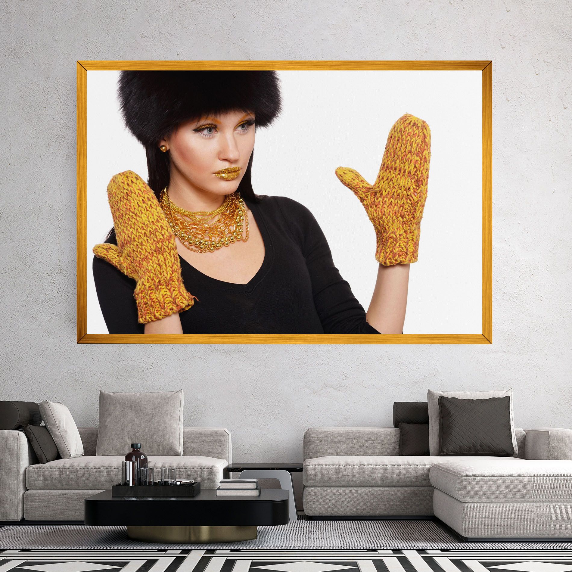 Gold Accessories mockup 2