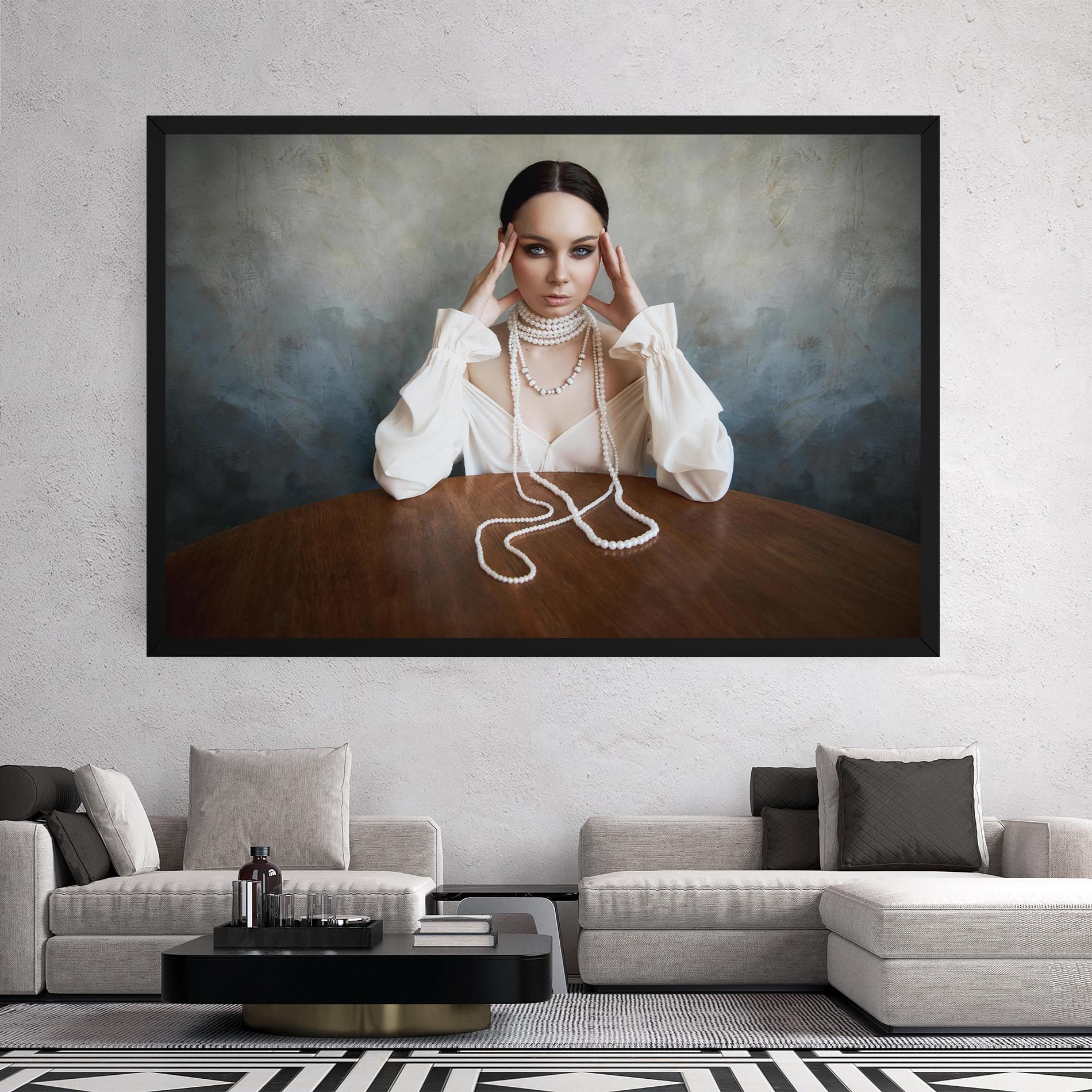 Boho Clothing Necklace mockup 2