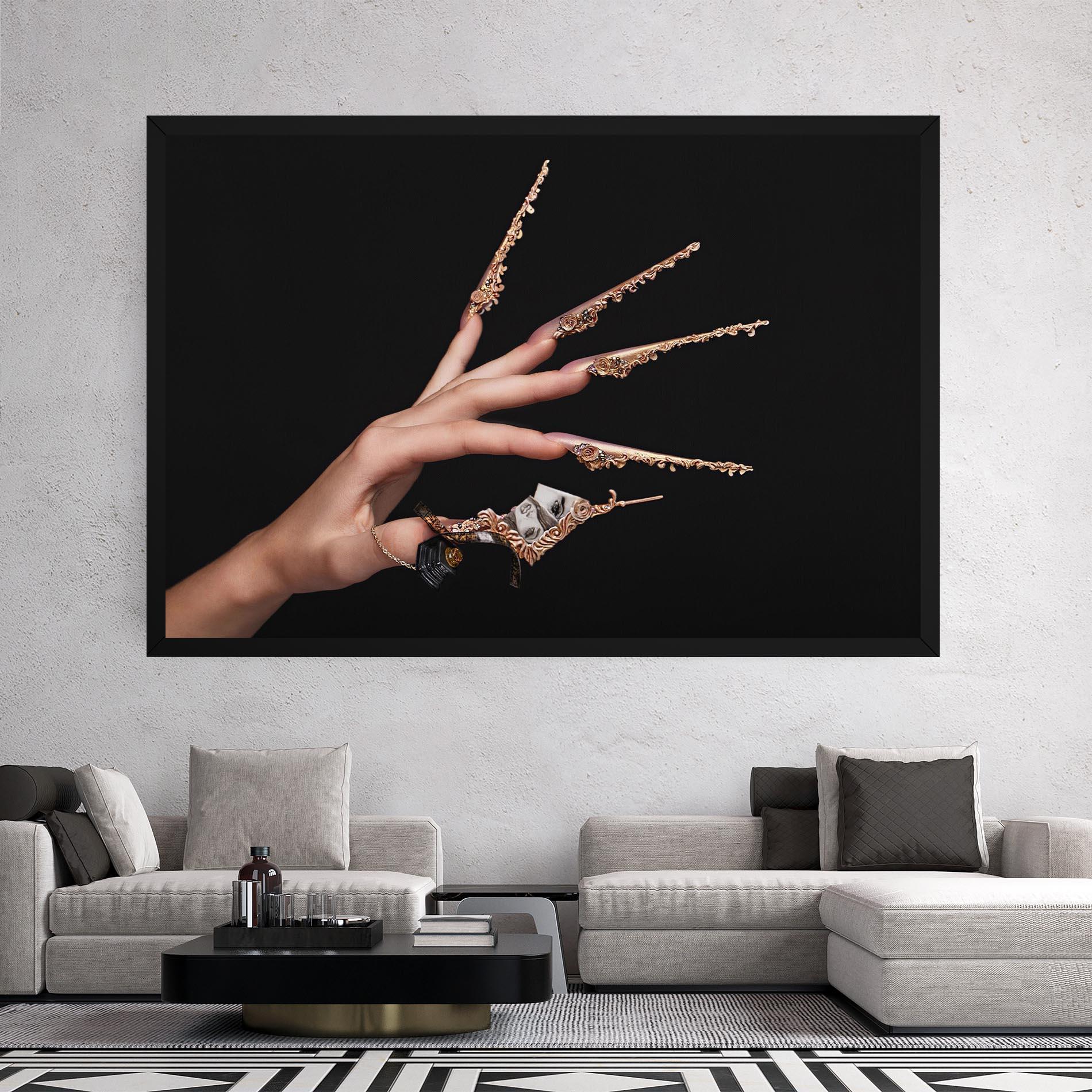 Vászonkép Creative Manicure mockup 2