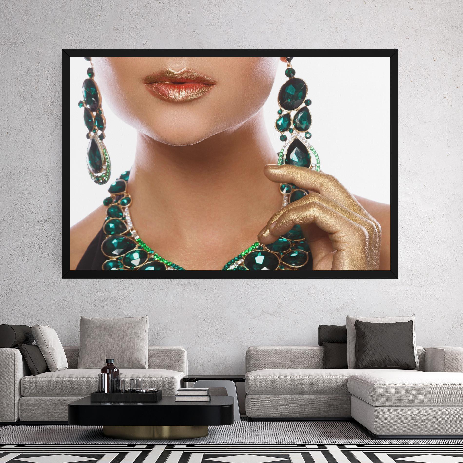 Vászonkép Green Accessory mockup 2