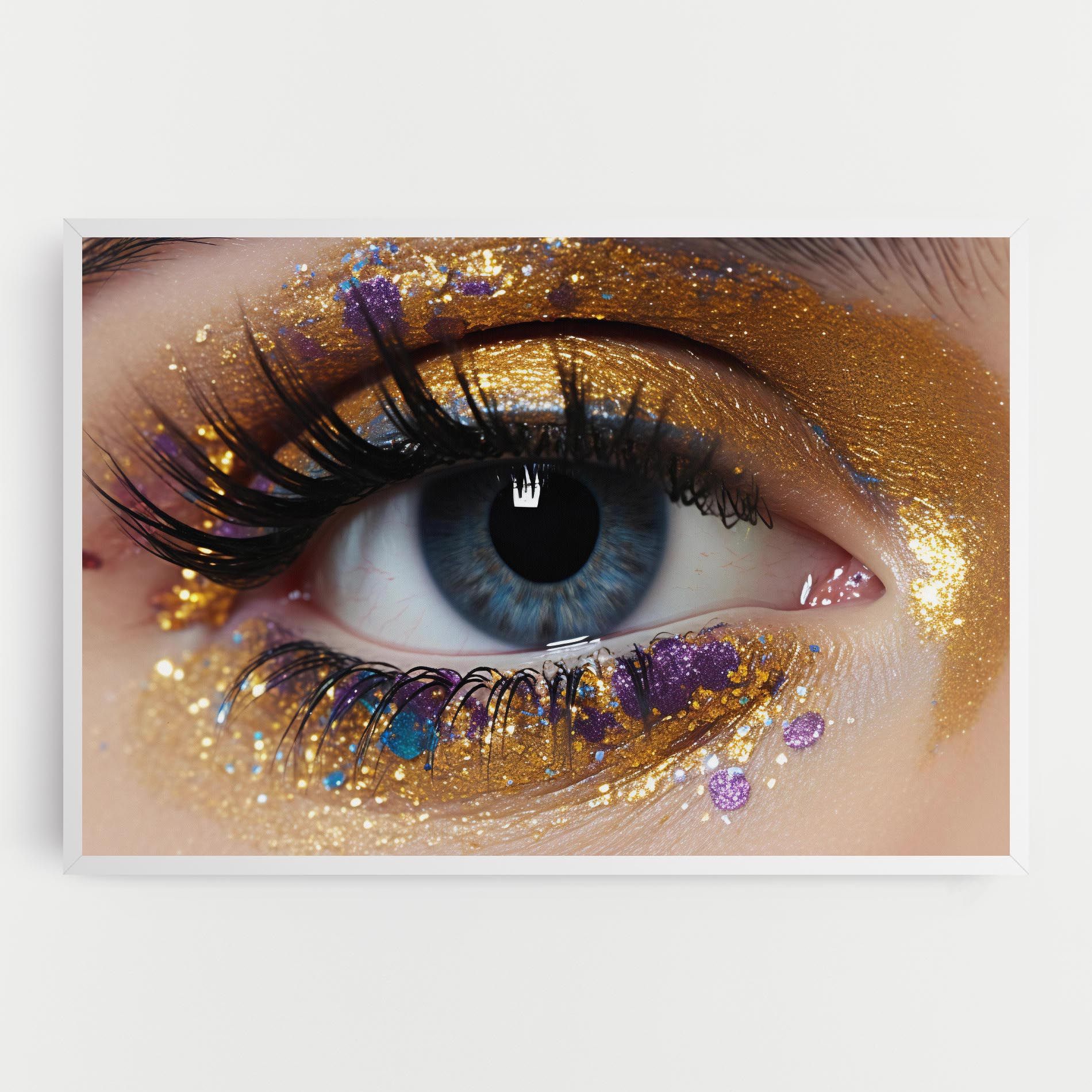 Blue Eye Make Up mockup 0