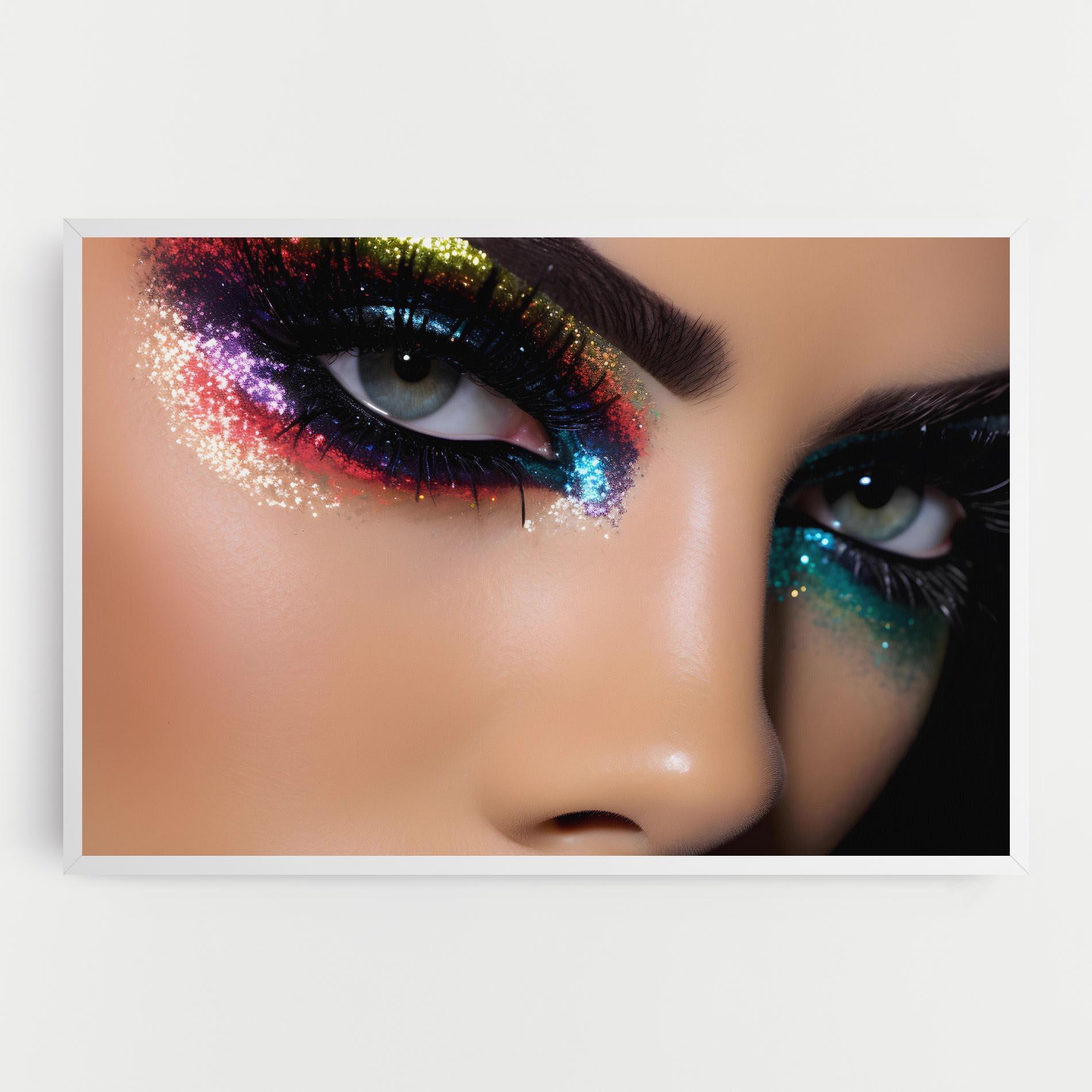 Vászonkép Feminine Makeup Model mockup 0