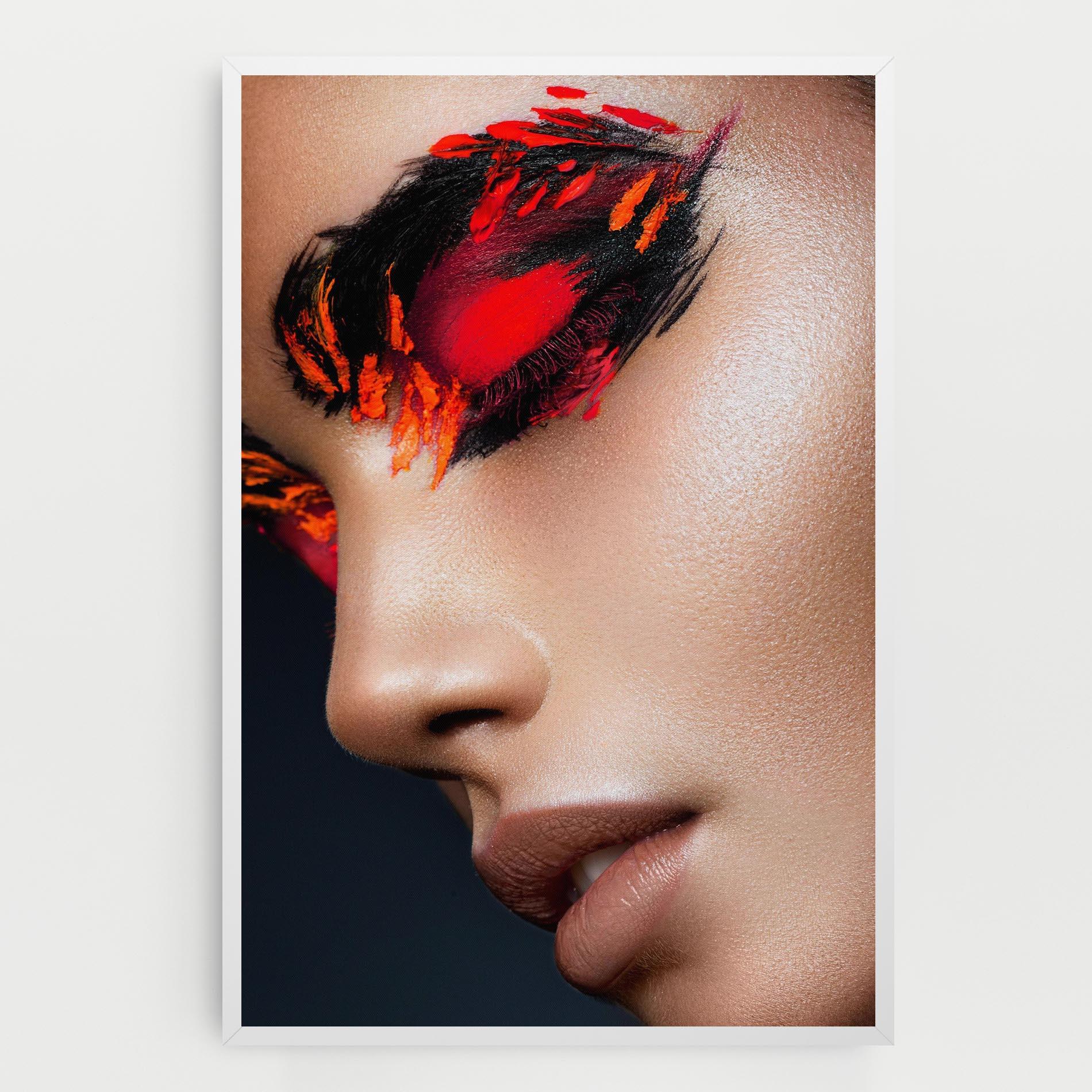 Vászonkép Fire Make Up mockup 0