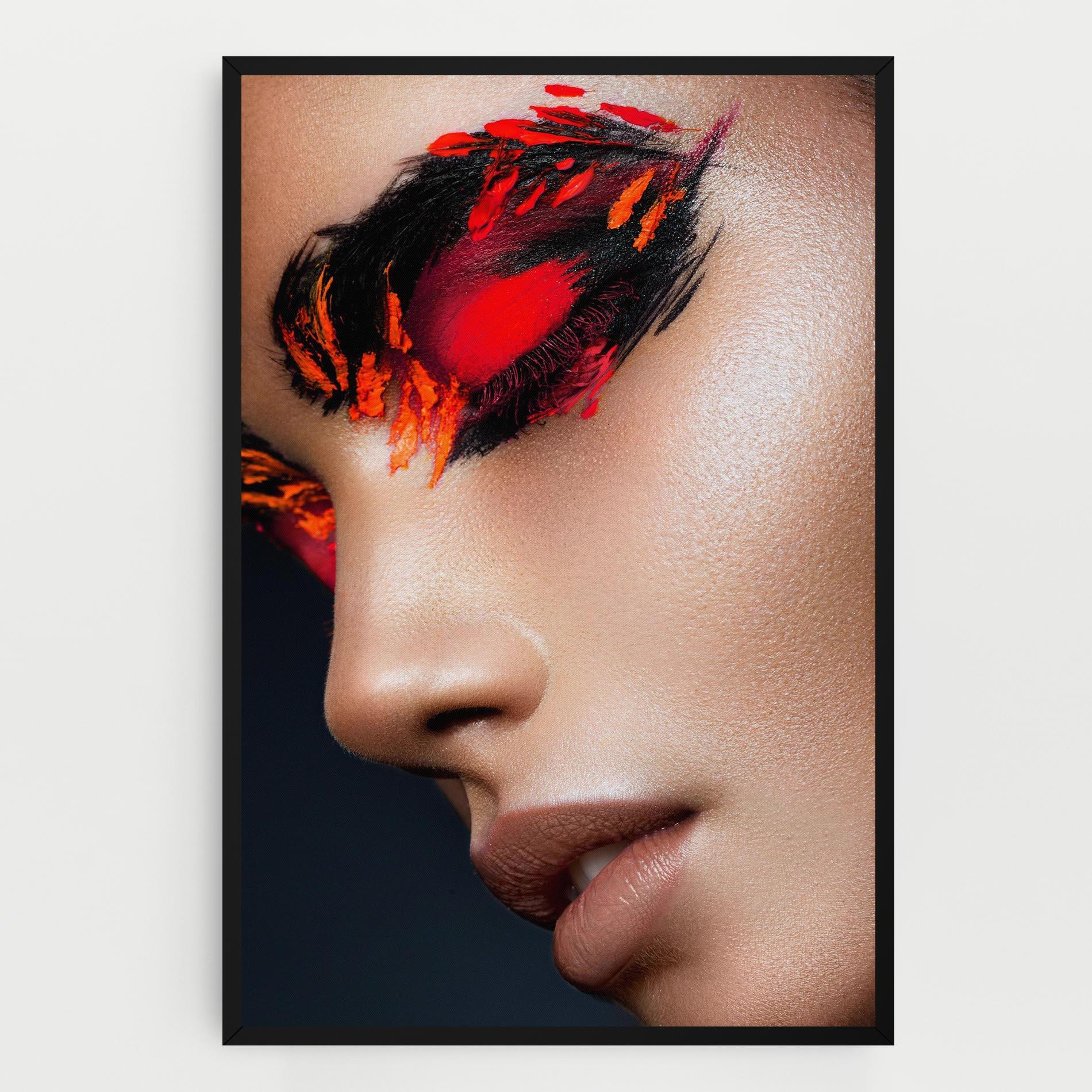 Vászonkép Fire Make Up mockup 0