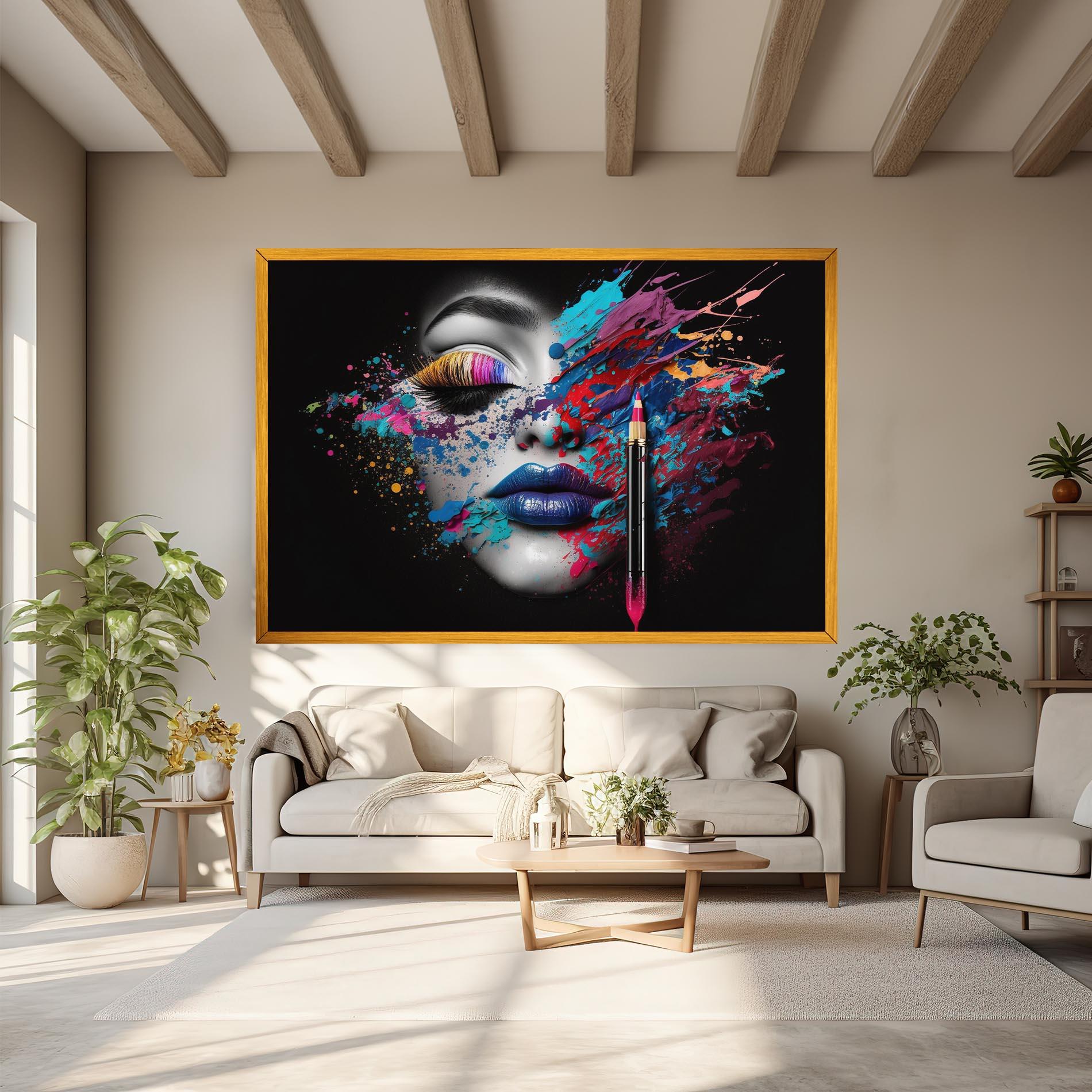 Vászonkép Cosmetology Concept mockup 6