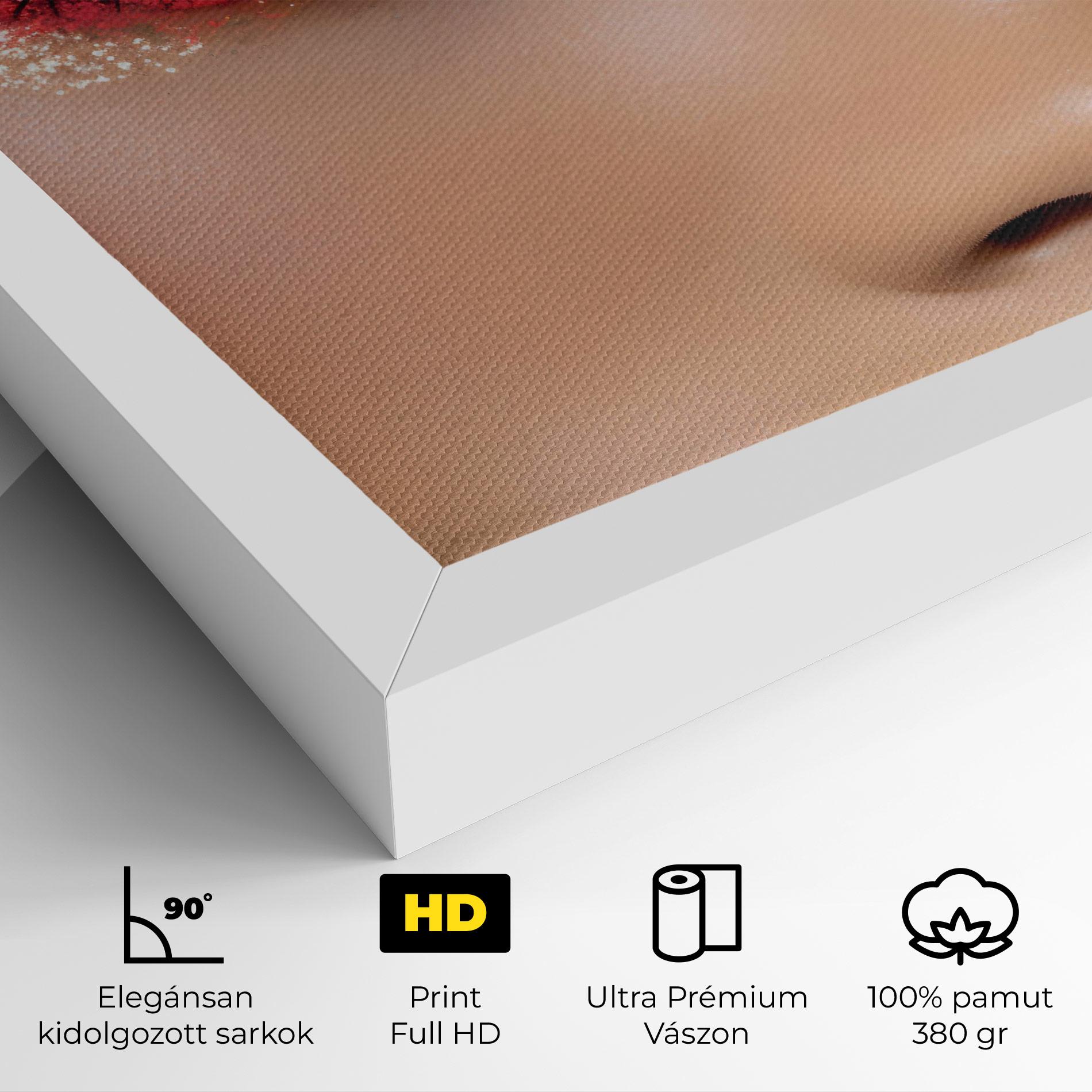 Vászonkép Feminine Makeup Model mockup 4