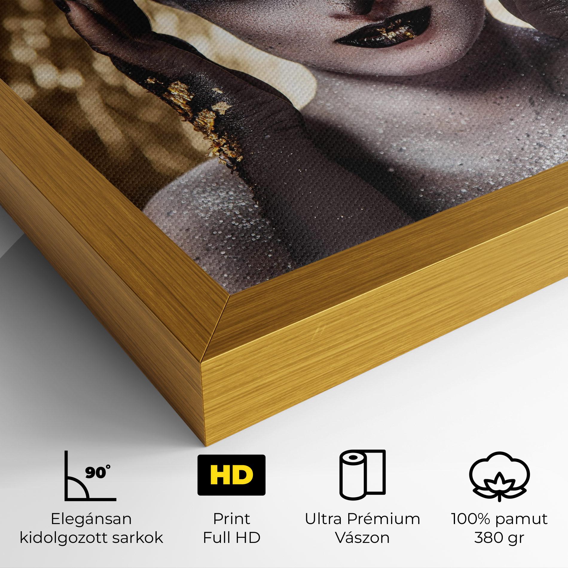 Vászonkép Glitter Artistic Makeup mockup 4