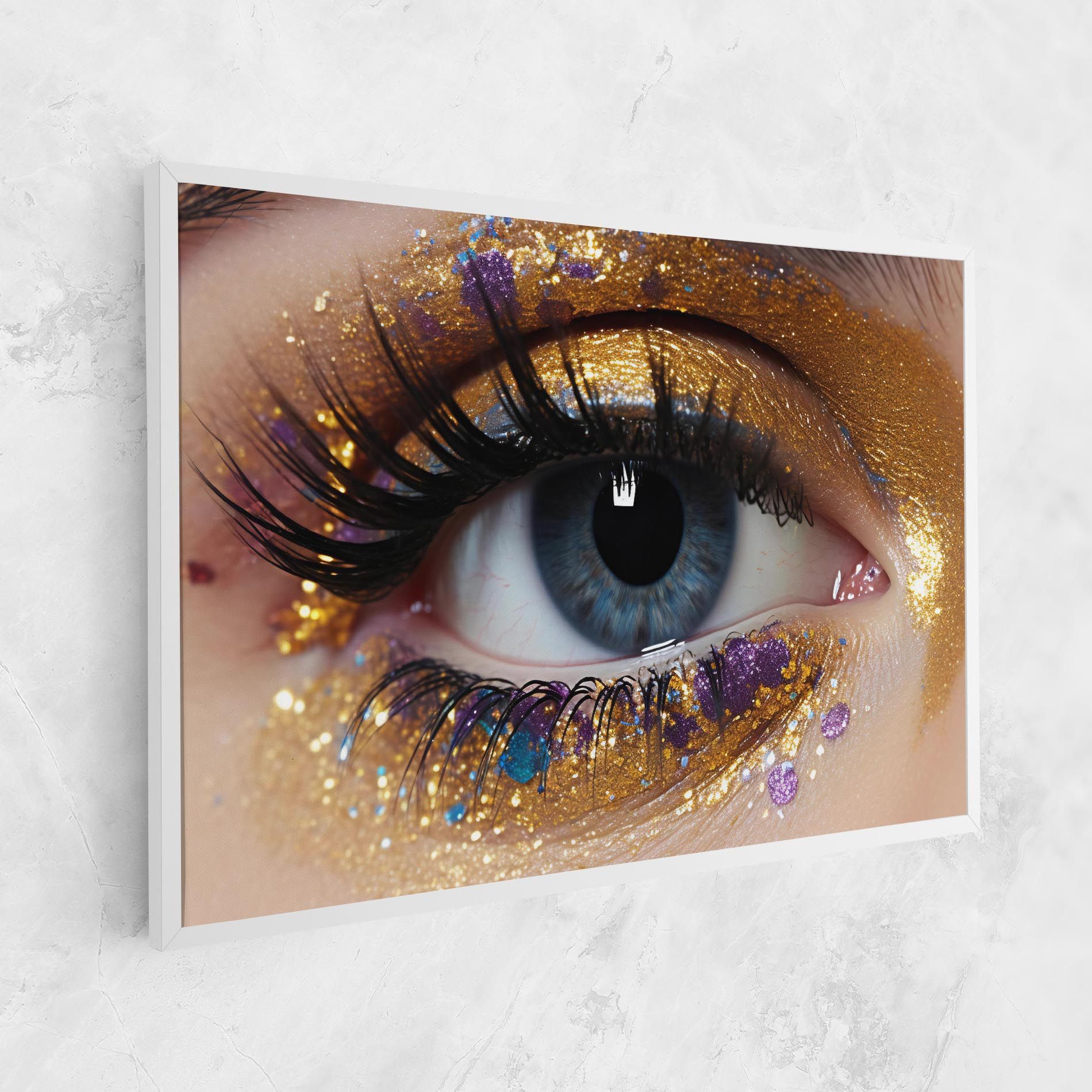 Blue Eye Make Up mockup 1