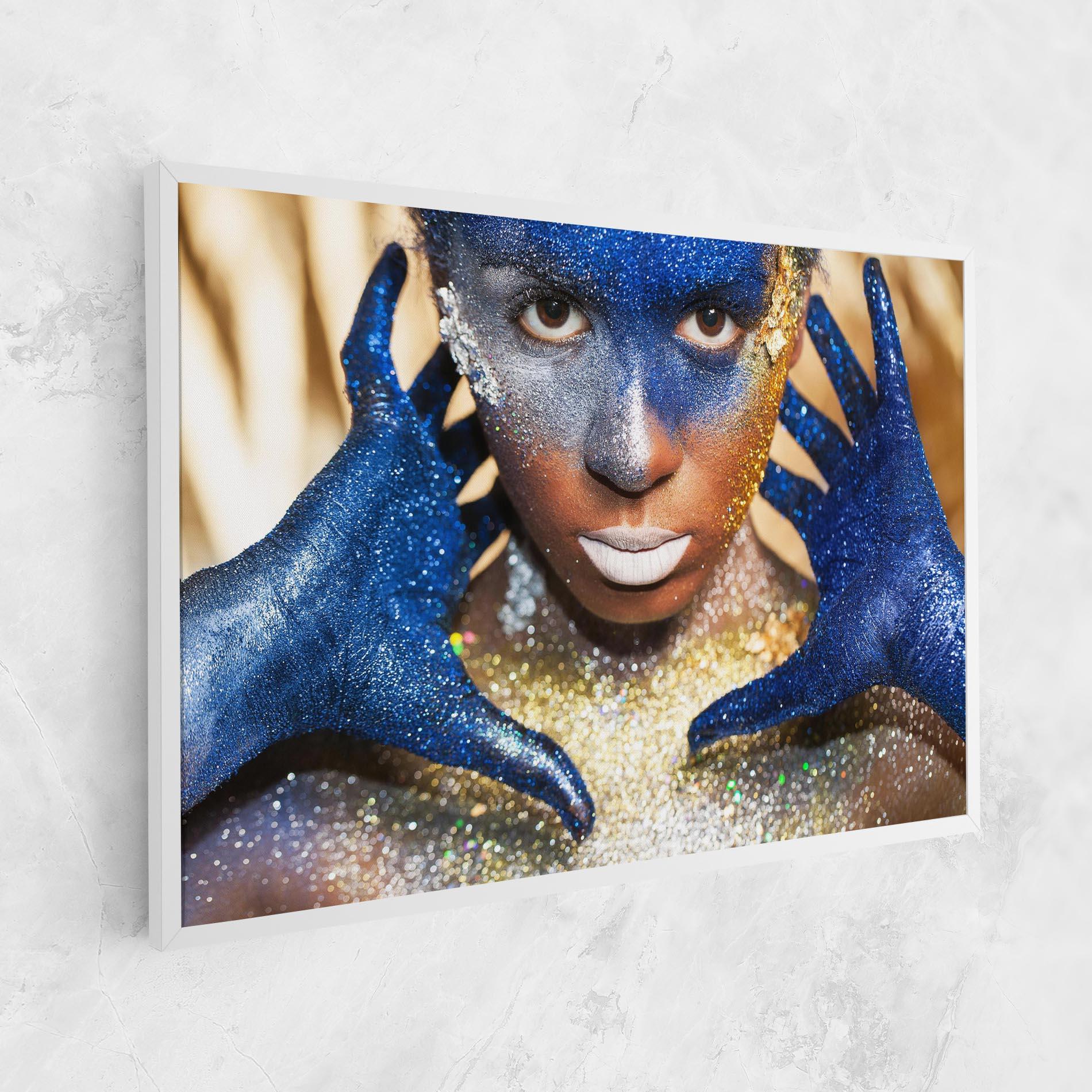 Vászonkép Glue Gold Glitter mockup 1