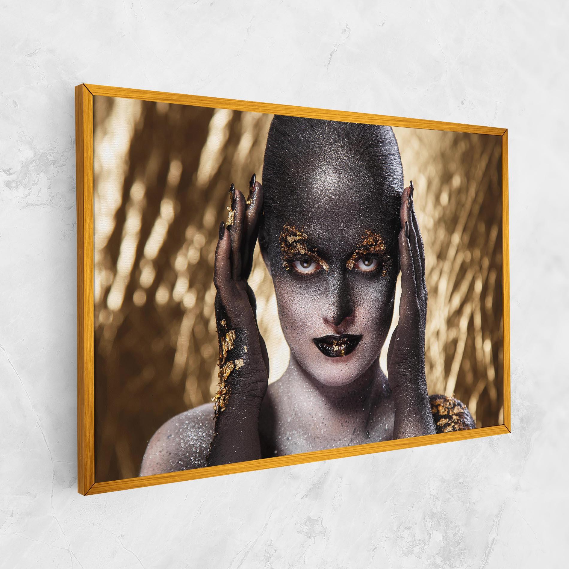 Vászonkép Glitter Artistic Makeup mockup 1