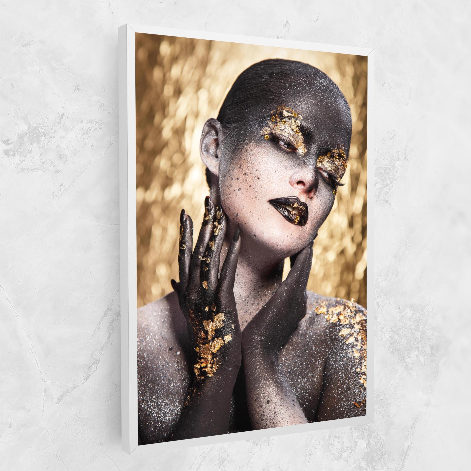 Vászonkép Artistic Glitter Makeup mockup 1