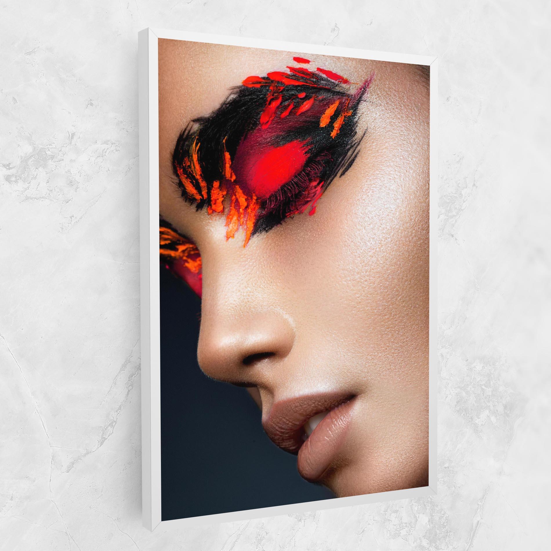 Vászonkép Fire Make Up mockup 1