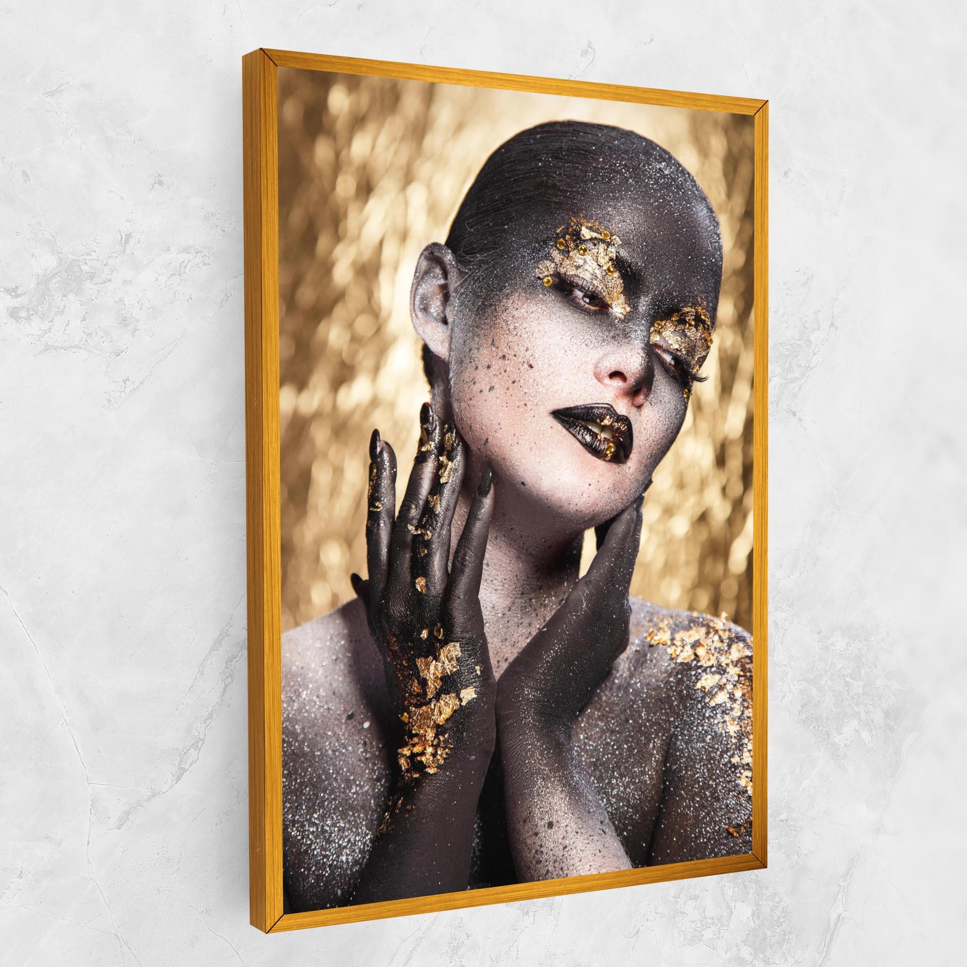 Vászonkép Artistic Glitter Makeup mockup 1