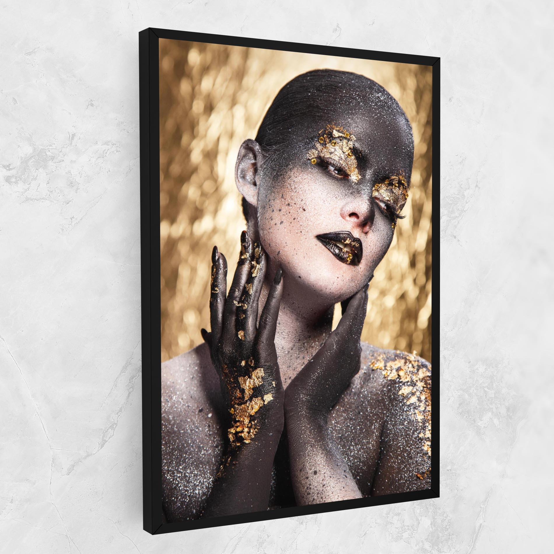 Vászonkép Artistic Glitter Makeup mockup 1