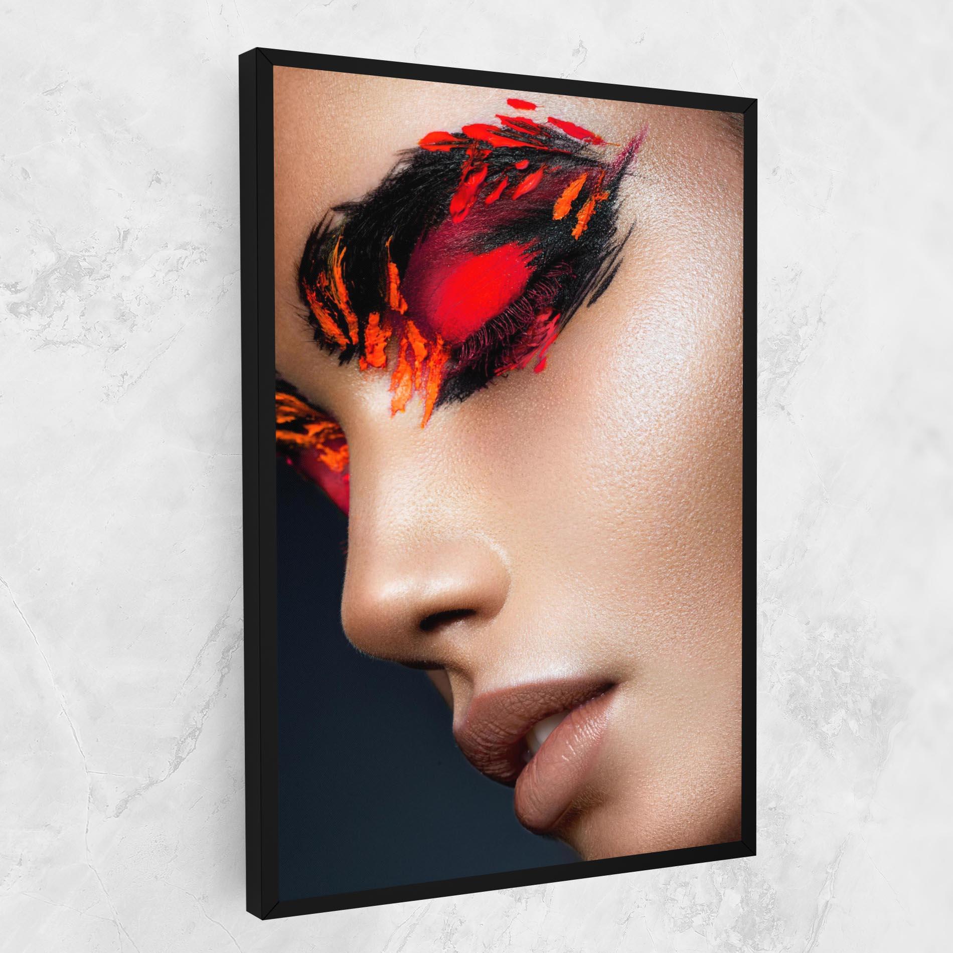 Vászonkép Fire Make Up mockup 1