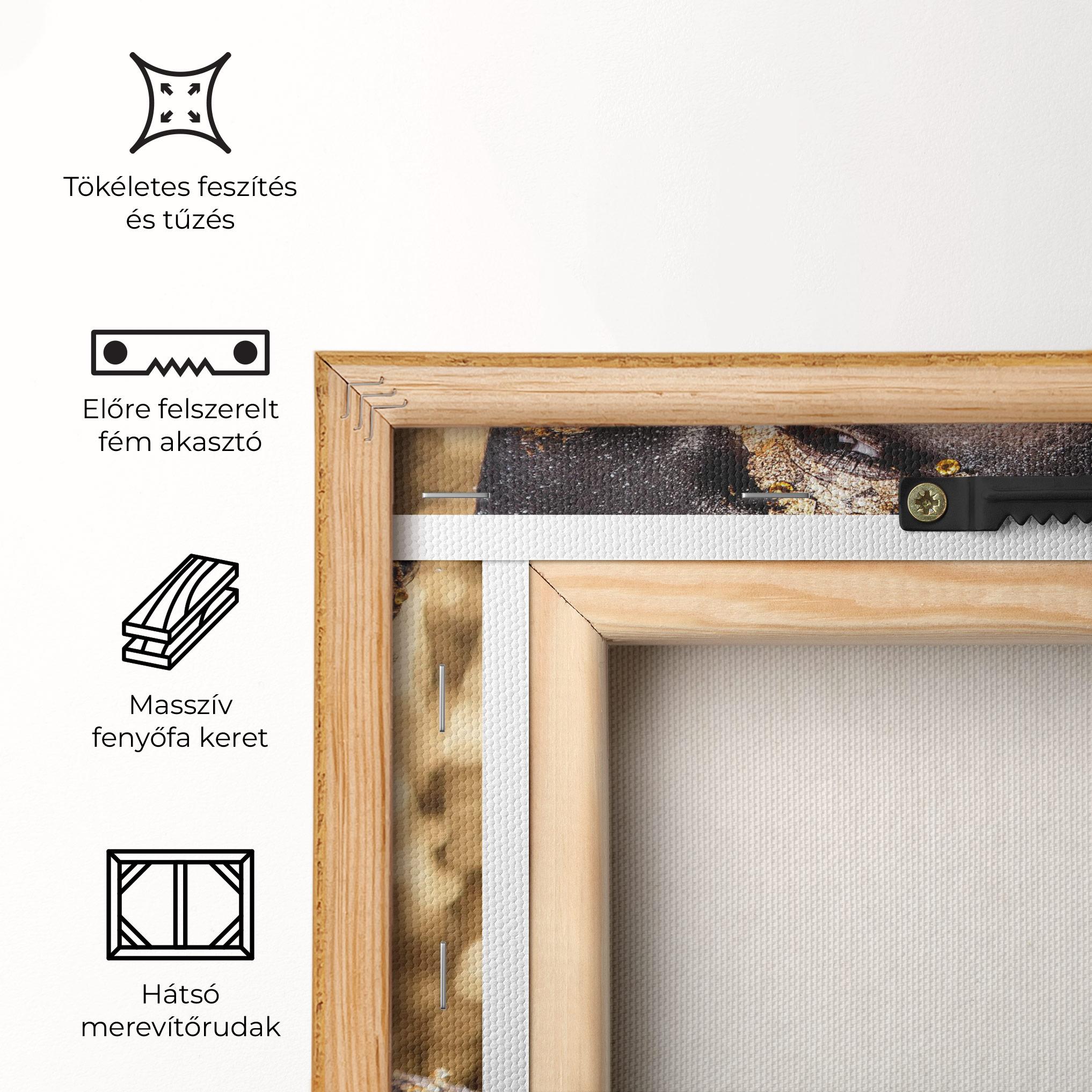 Vászonkép Artistic Glitter Makeup mockup 5