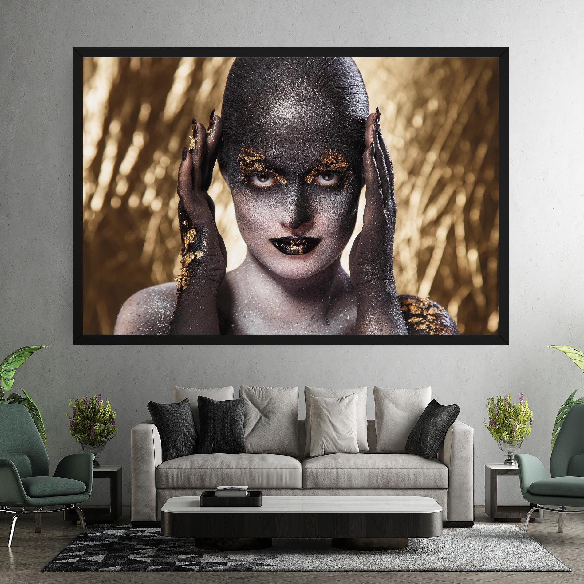 Glitter Artistic Makeup mockup 7