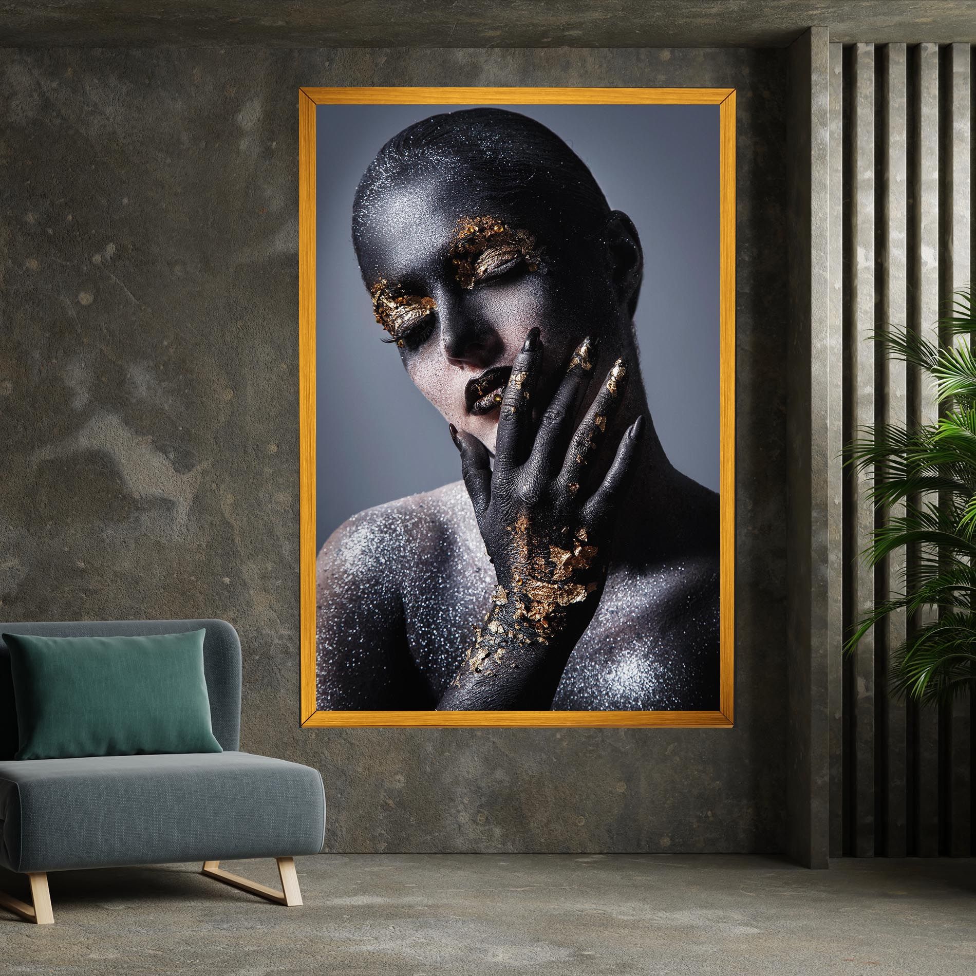 Artistic Black Makeup mockup 7