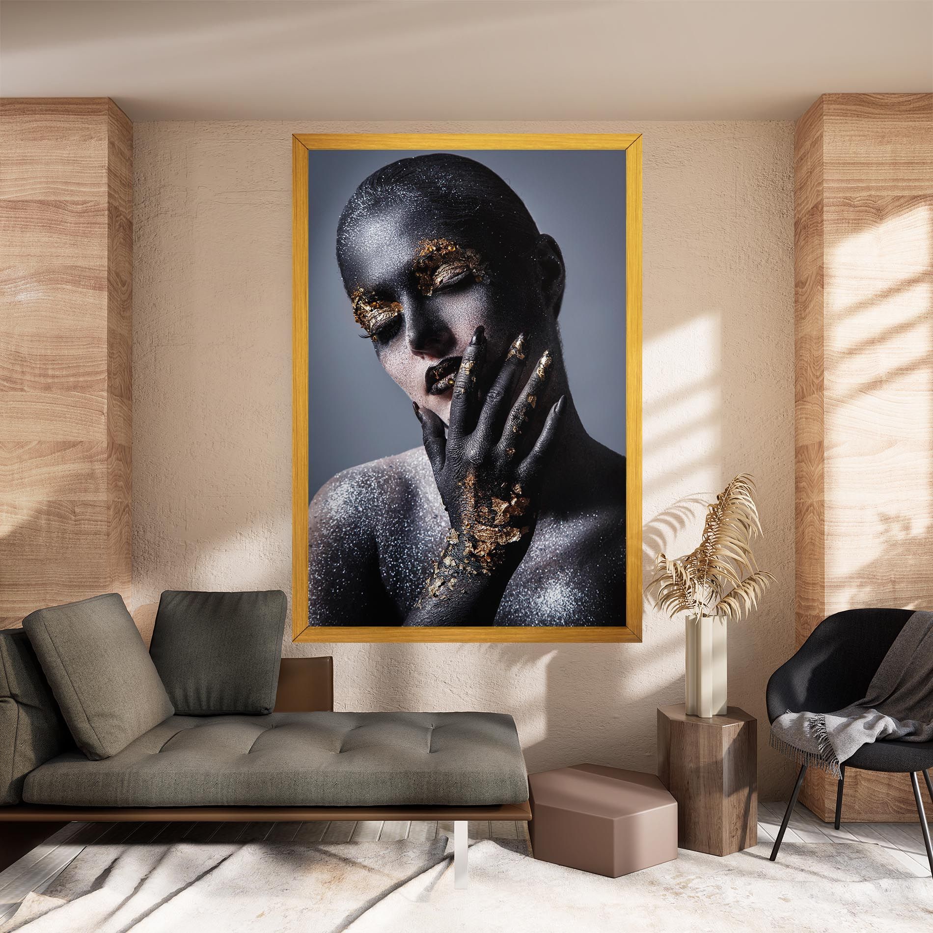 Artistic Black Makeup mockup 8