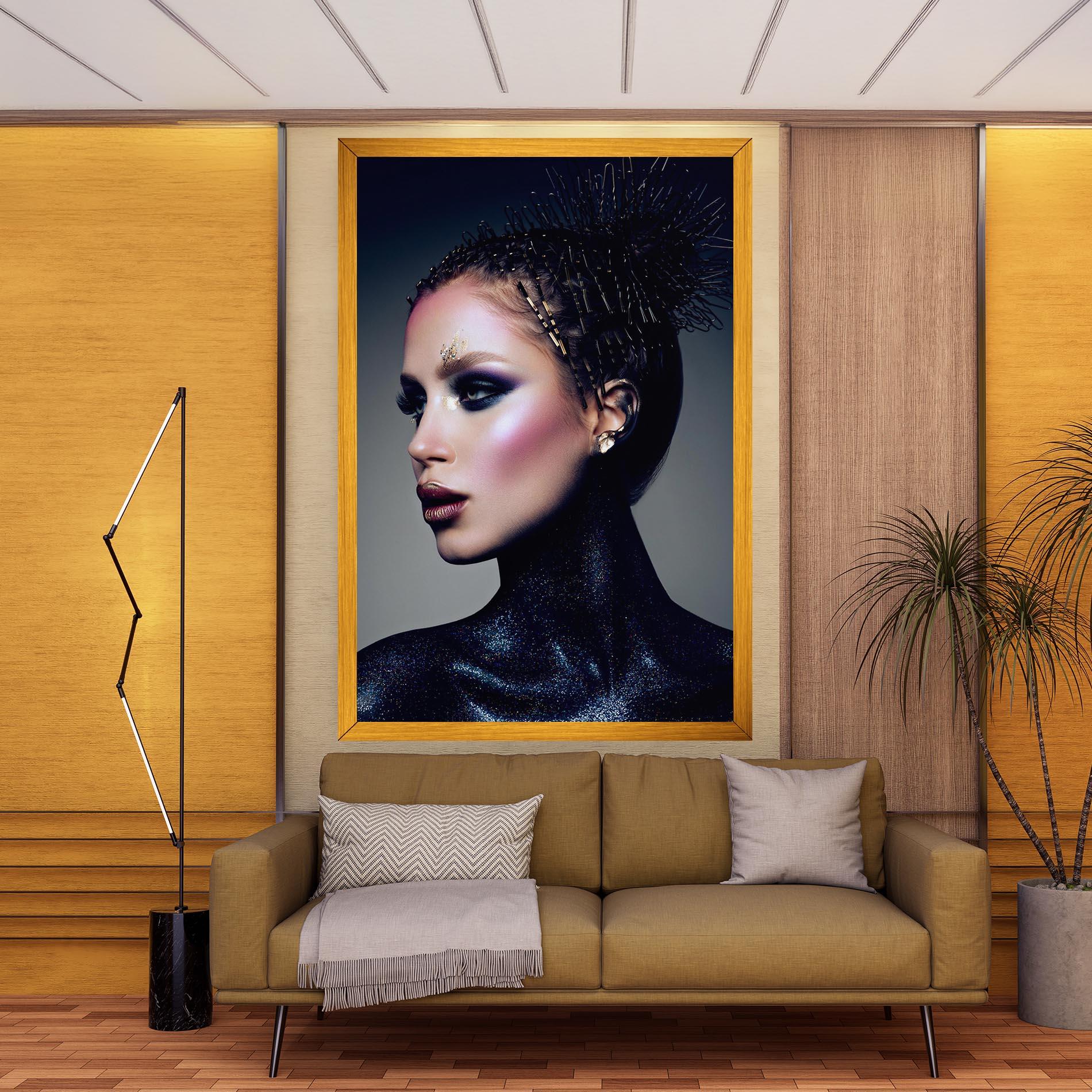 Vászonkép Galaxy Neck mockup 9