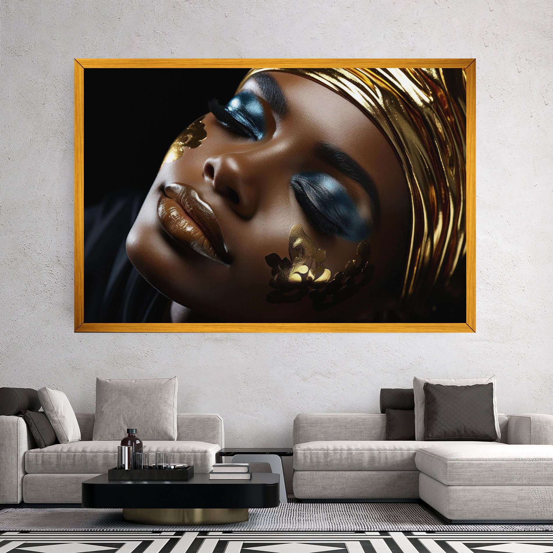 Dark Blue Makeup mockup 2