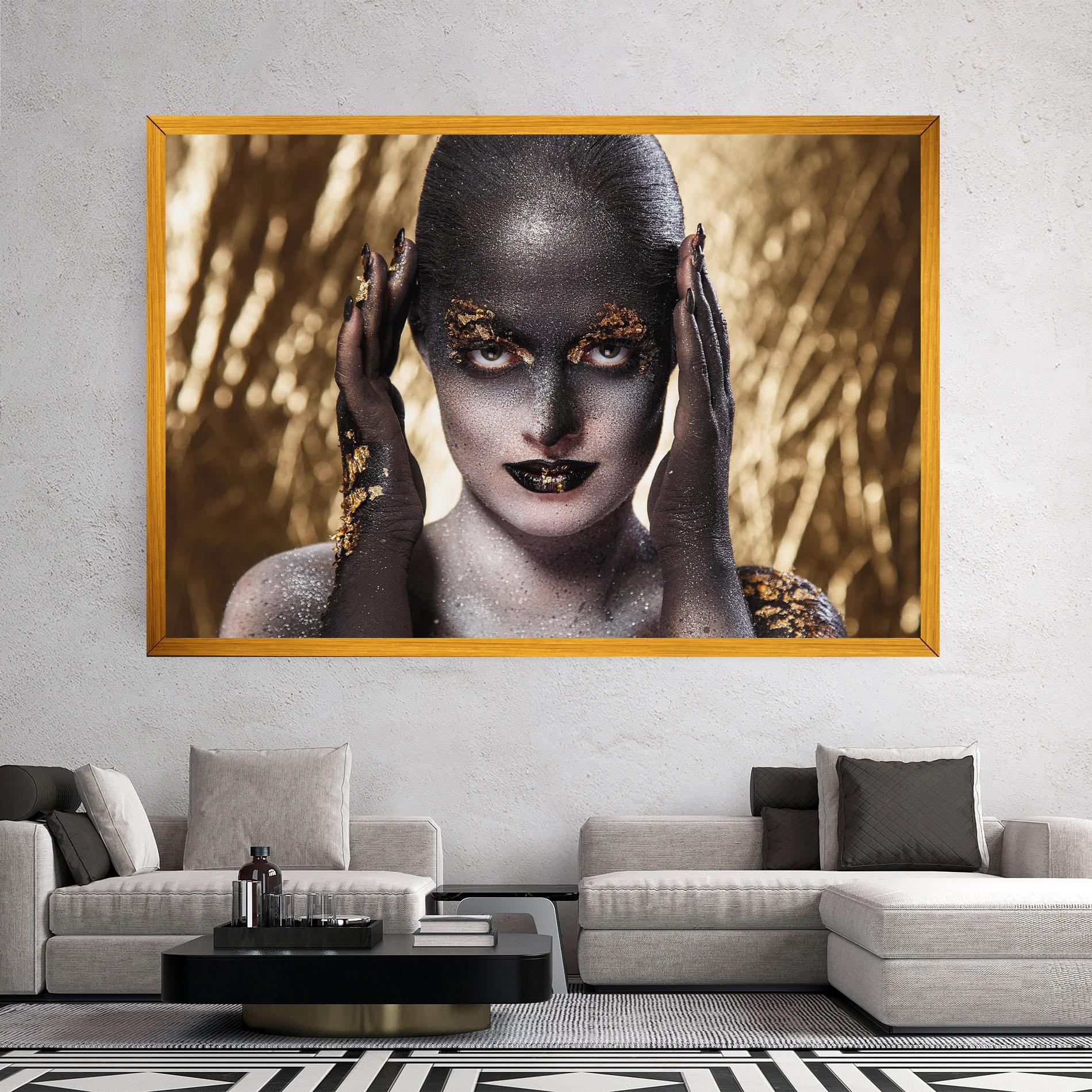 Vászonkép Glitter Artistic Makeup mockup 2