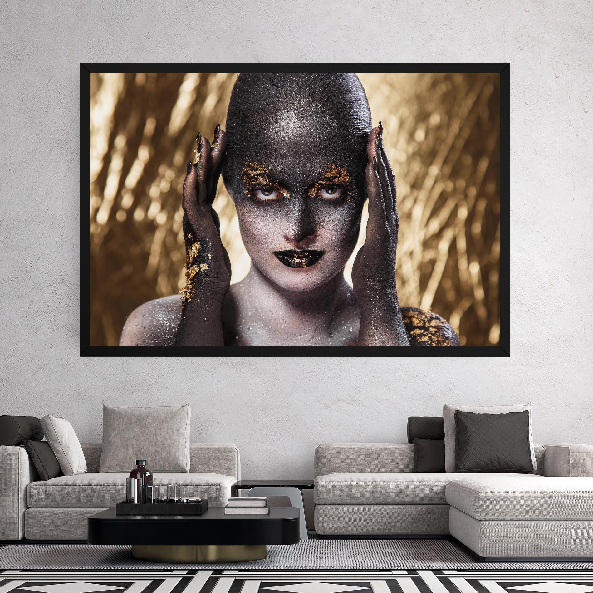 Vászonkép Glitter Artistic Makeup mockup 2