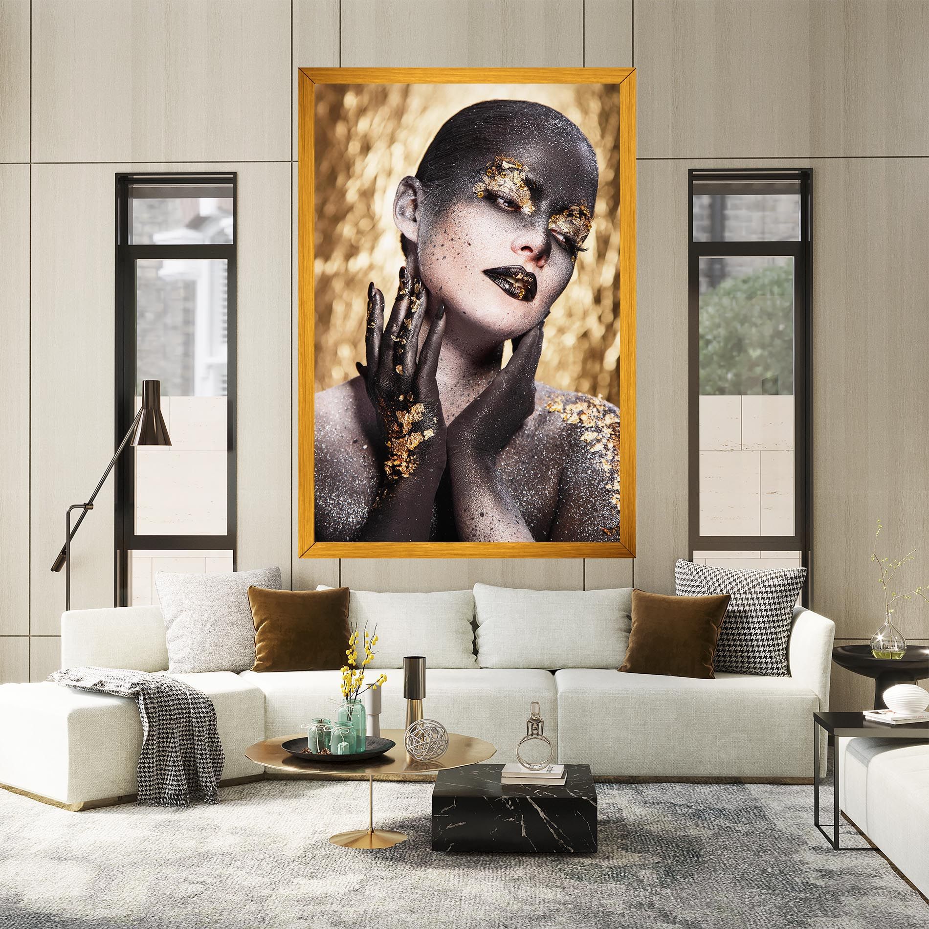 Artistic Glitter Makeup mockup 2