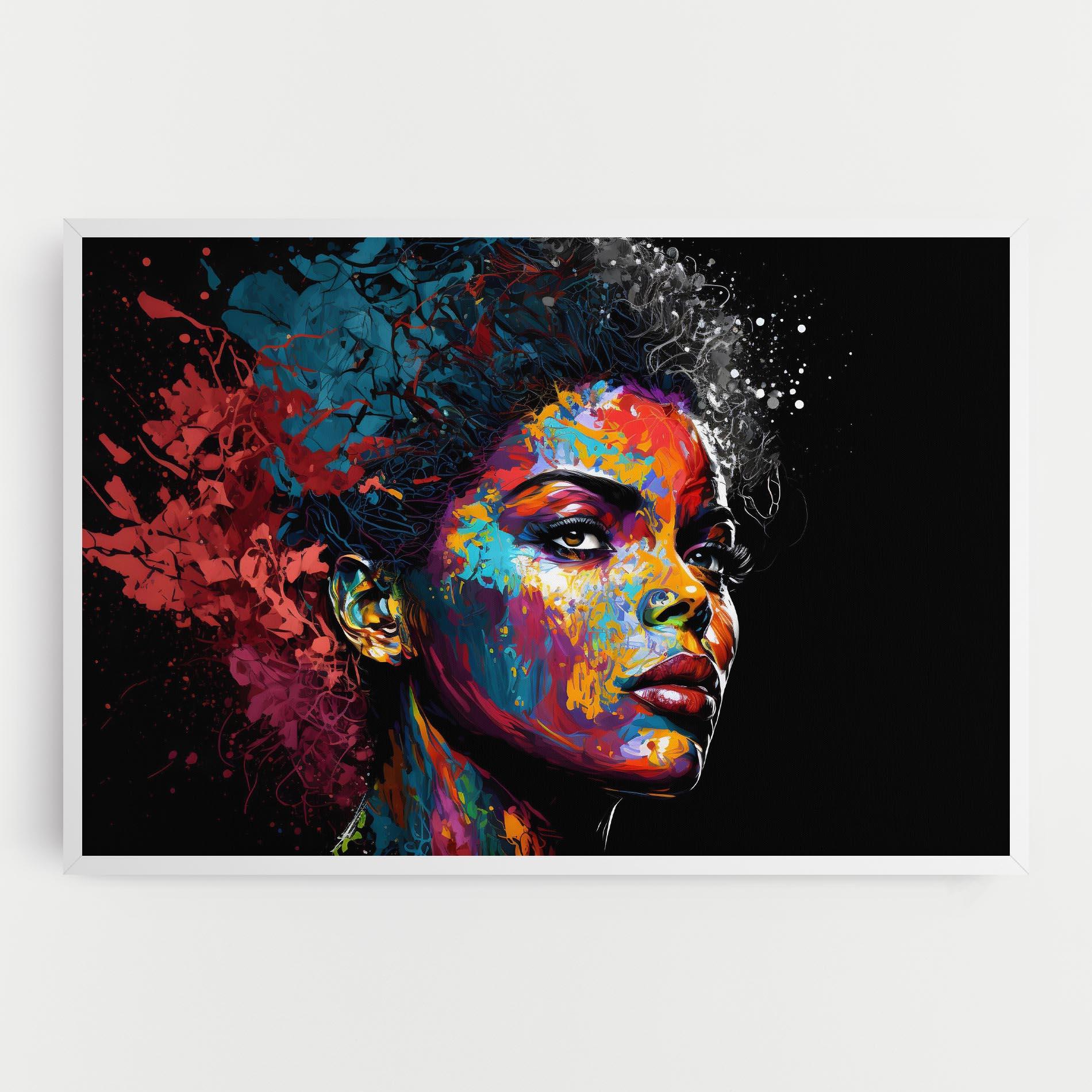 Vászonkép American Woman Splashes mockup 0