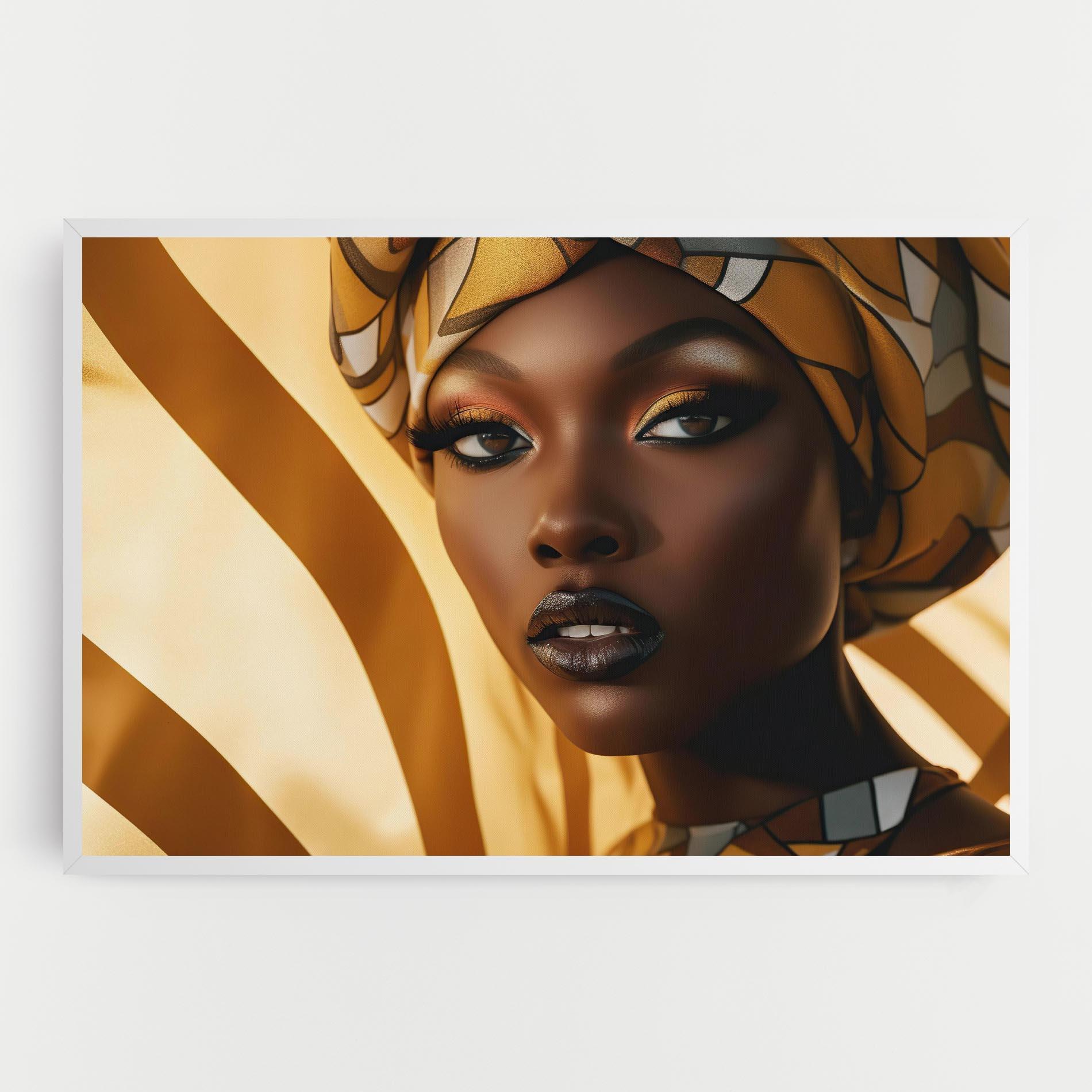 Vászonkép Fashion African Woman mockup 0