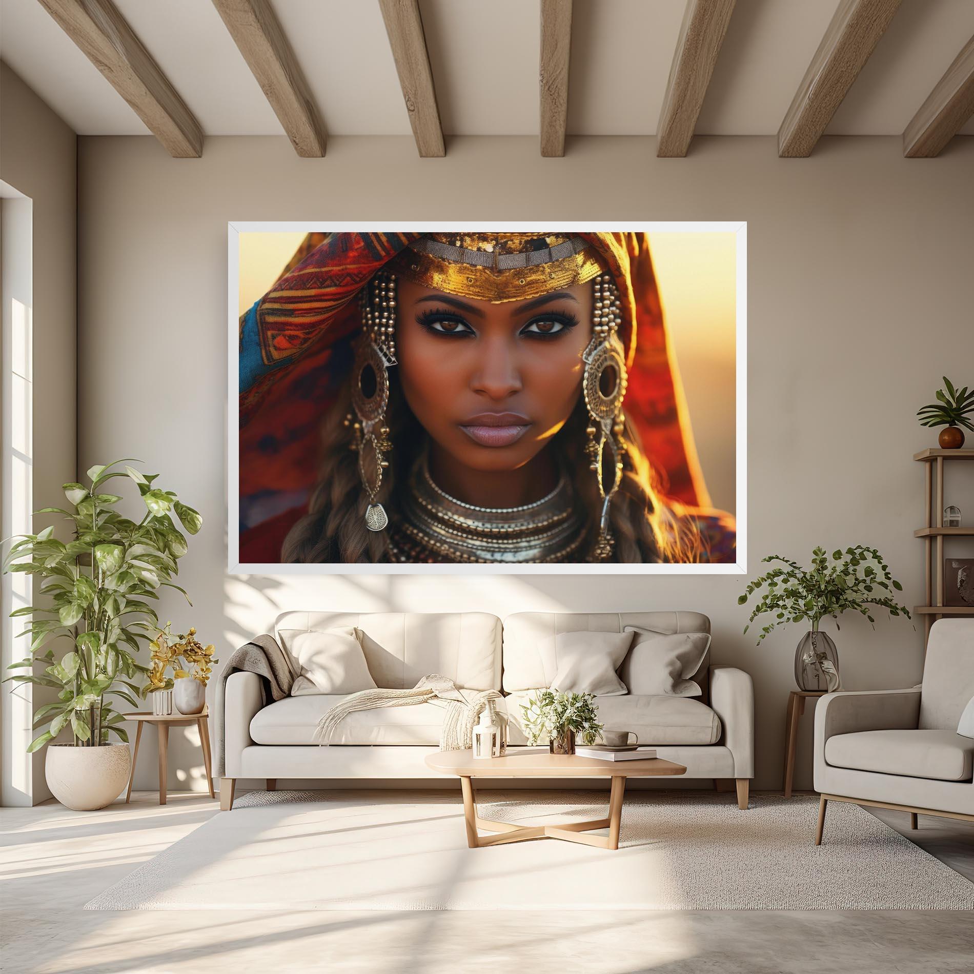 Vászonkép Unique Smokey Eyes mockup 6