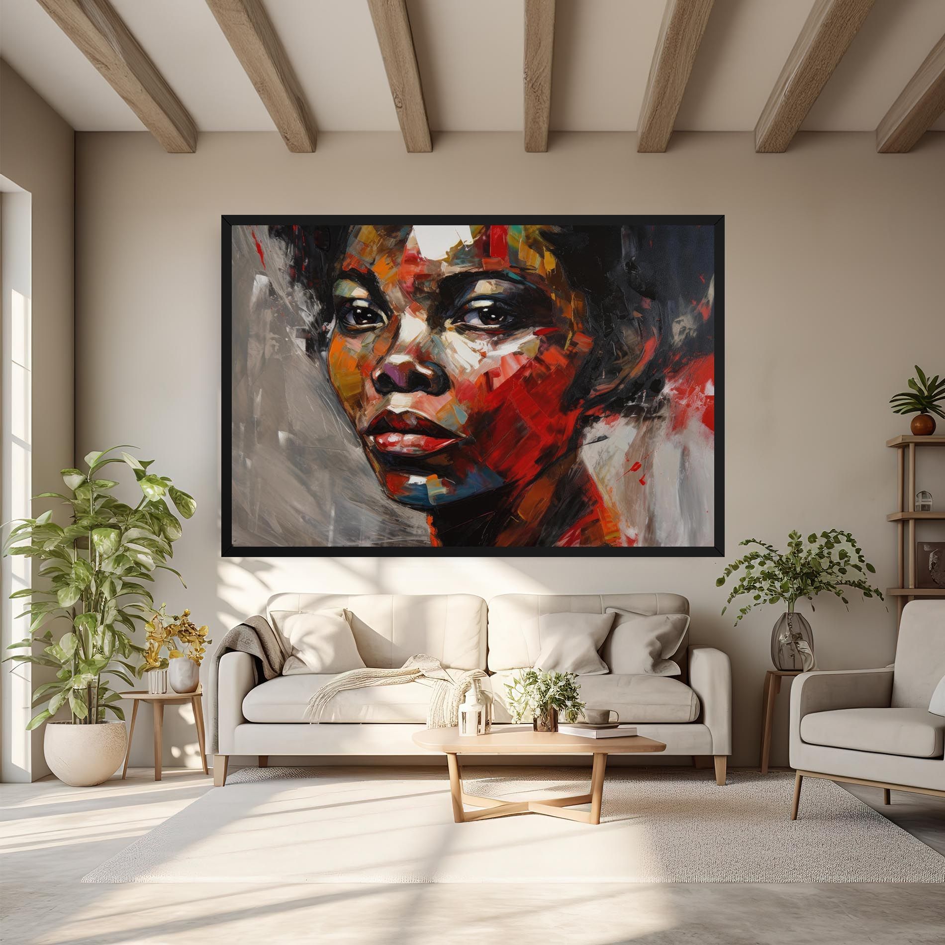 Intense Portrait Art mockup 6