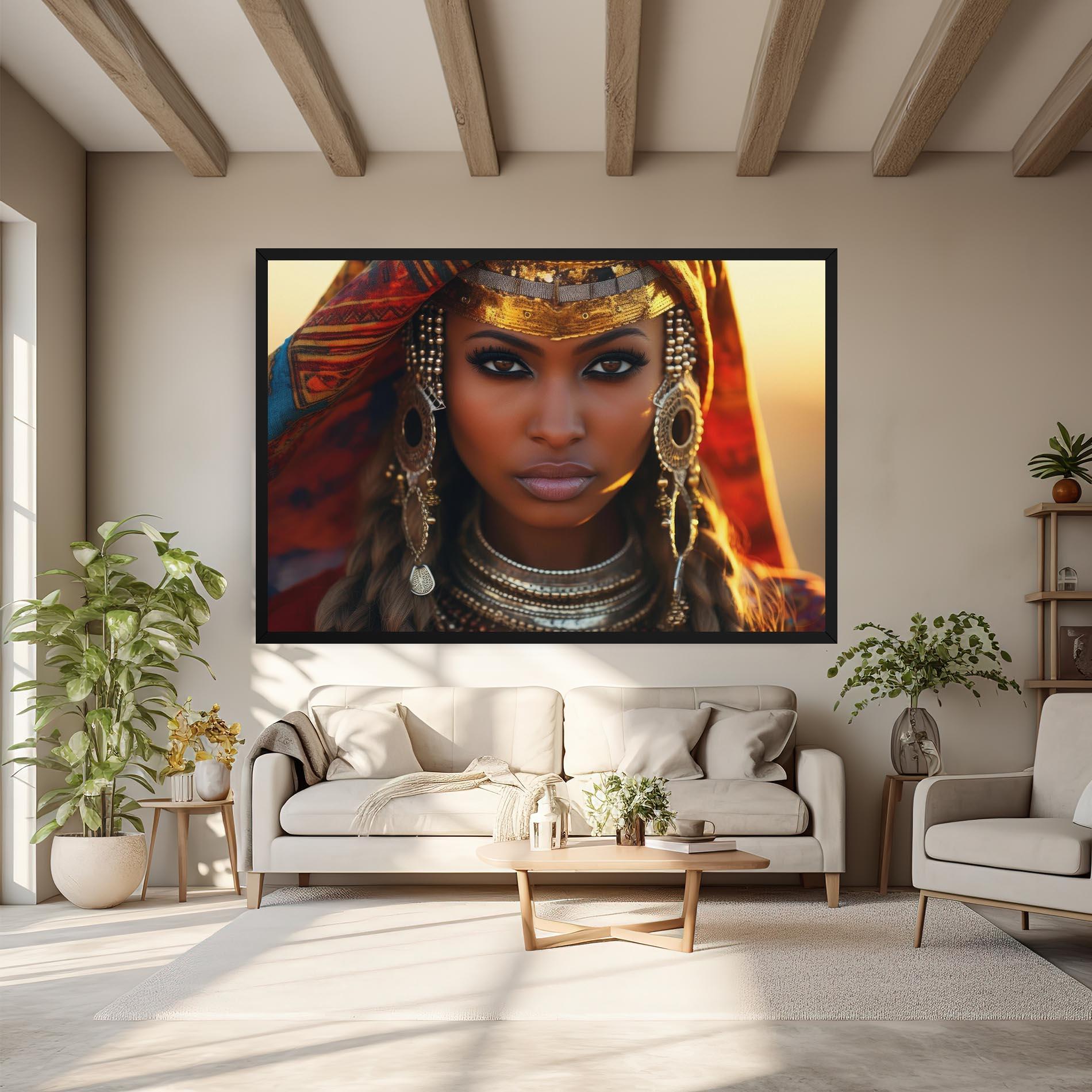 Vászonkép Unique Smokey Eyes mockup 6