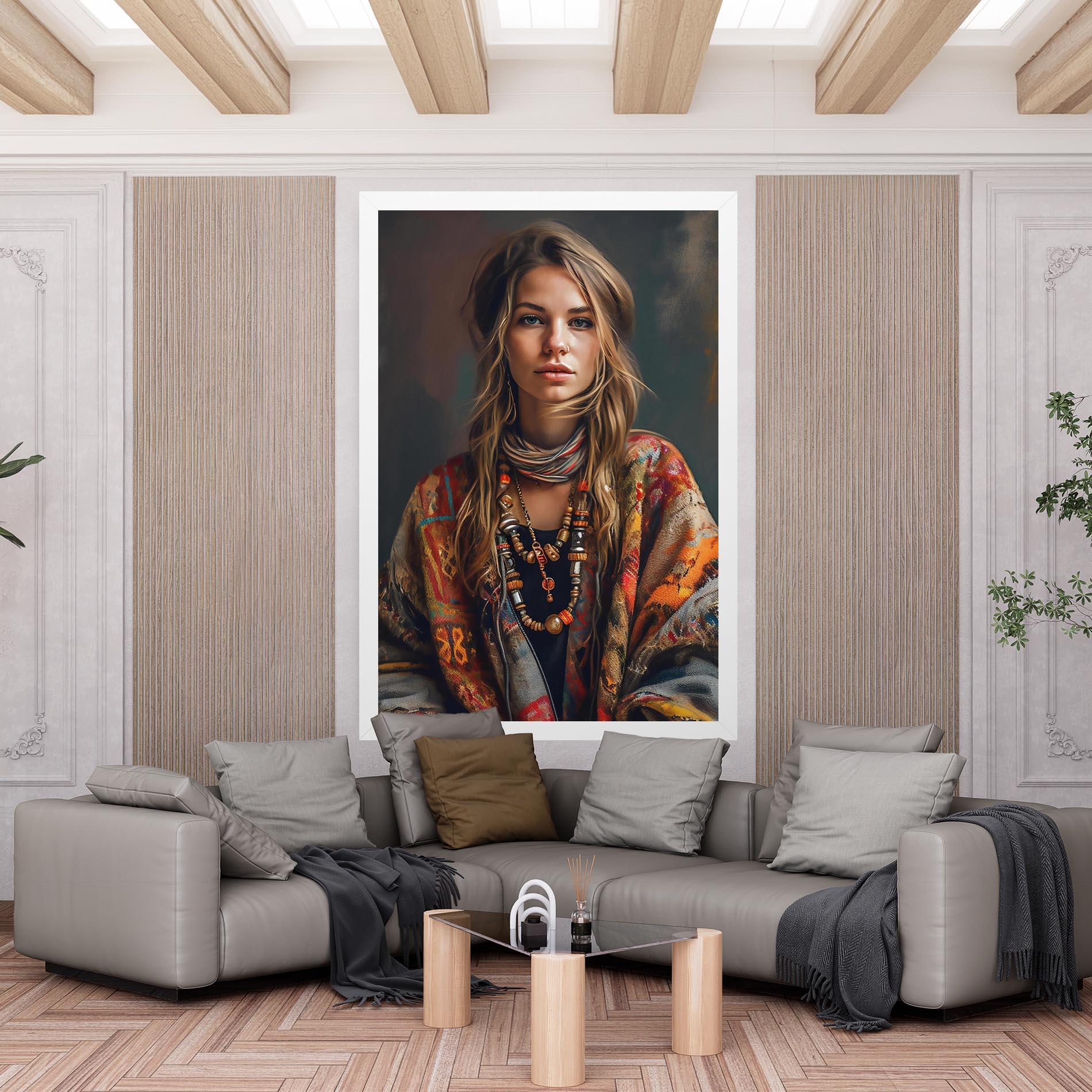 Vászonkép Woolen Sweater mockup 6