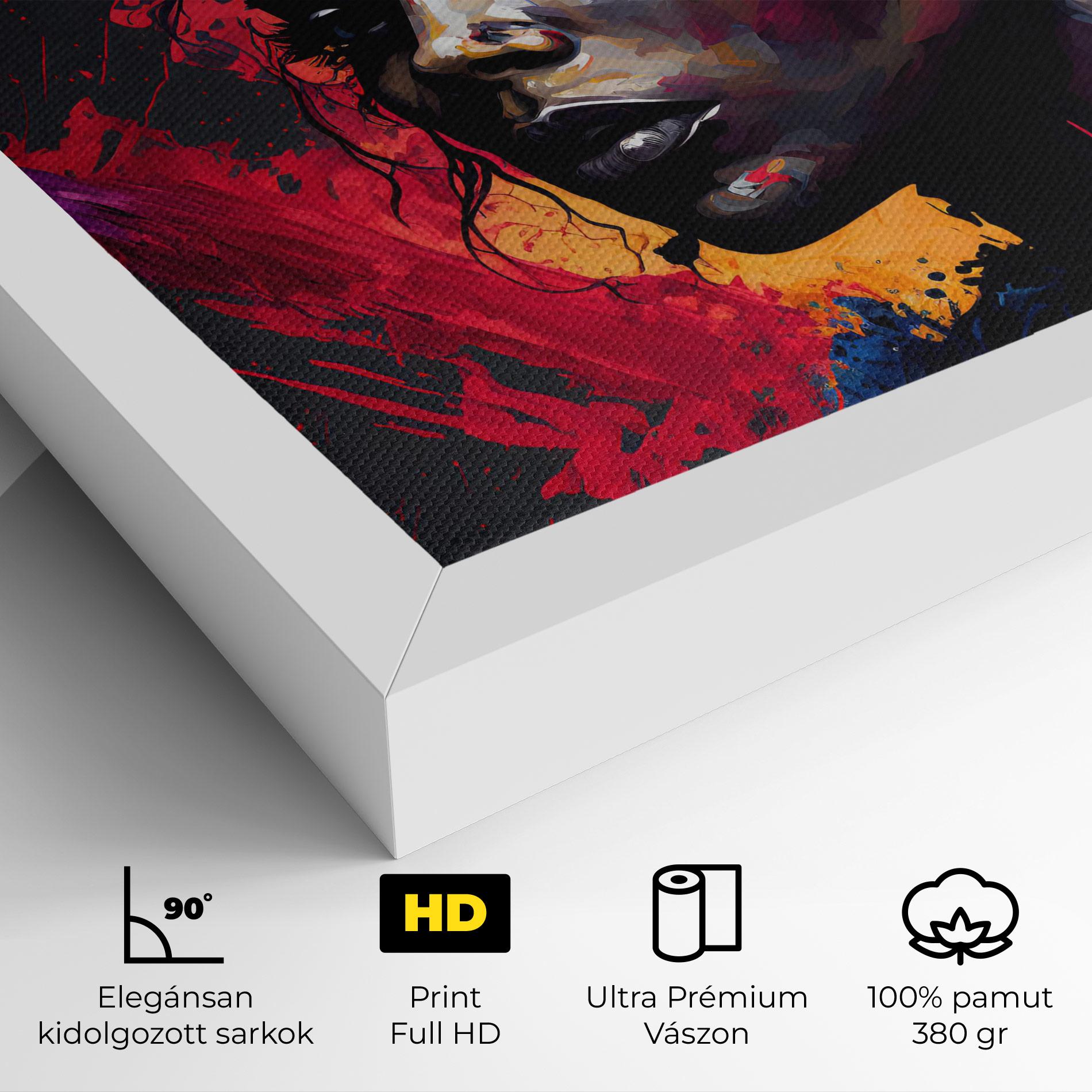 Vászonkép African Woman Splash mockup 4