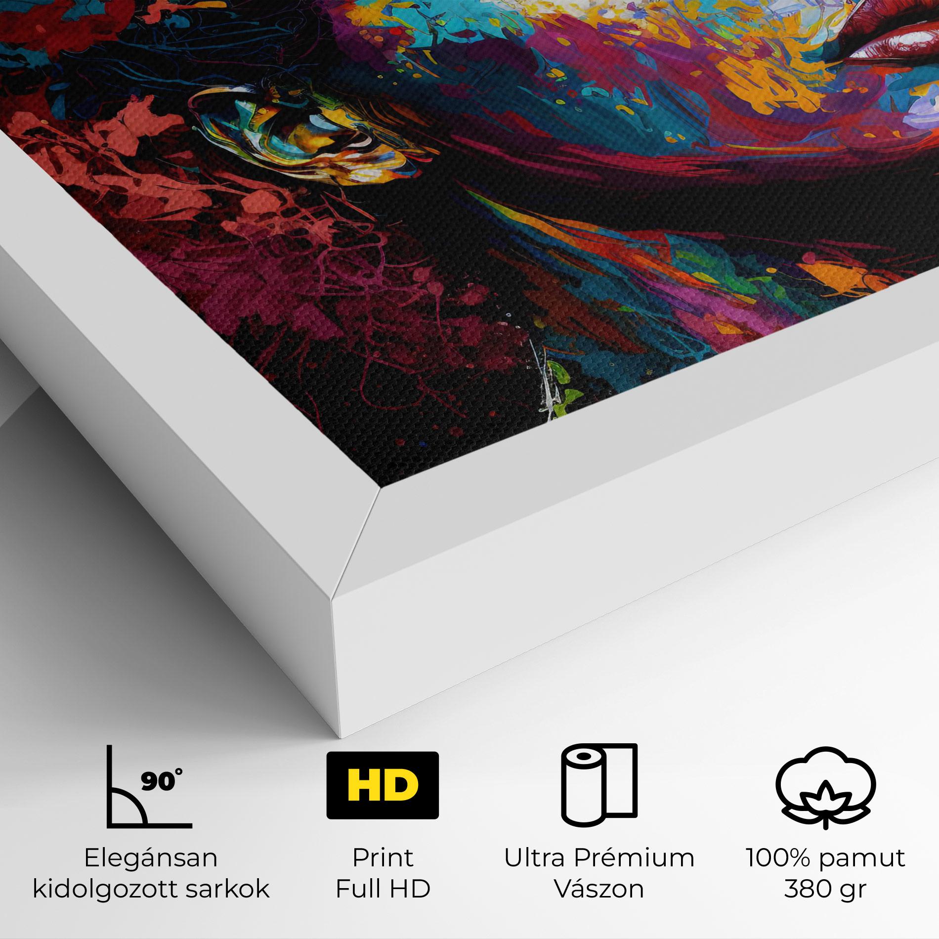 Vászonkép American Woman Splashes mockup 4