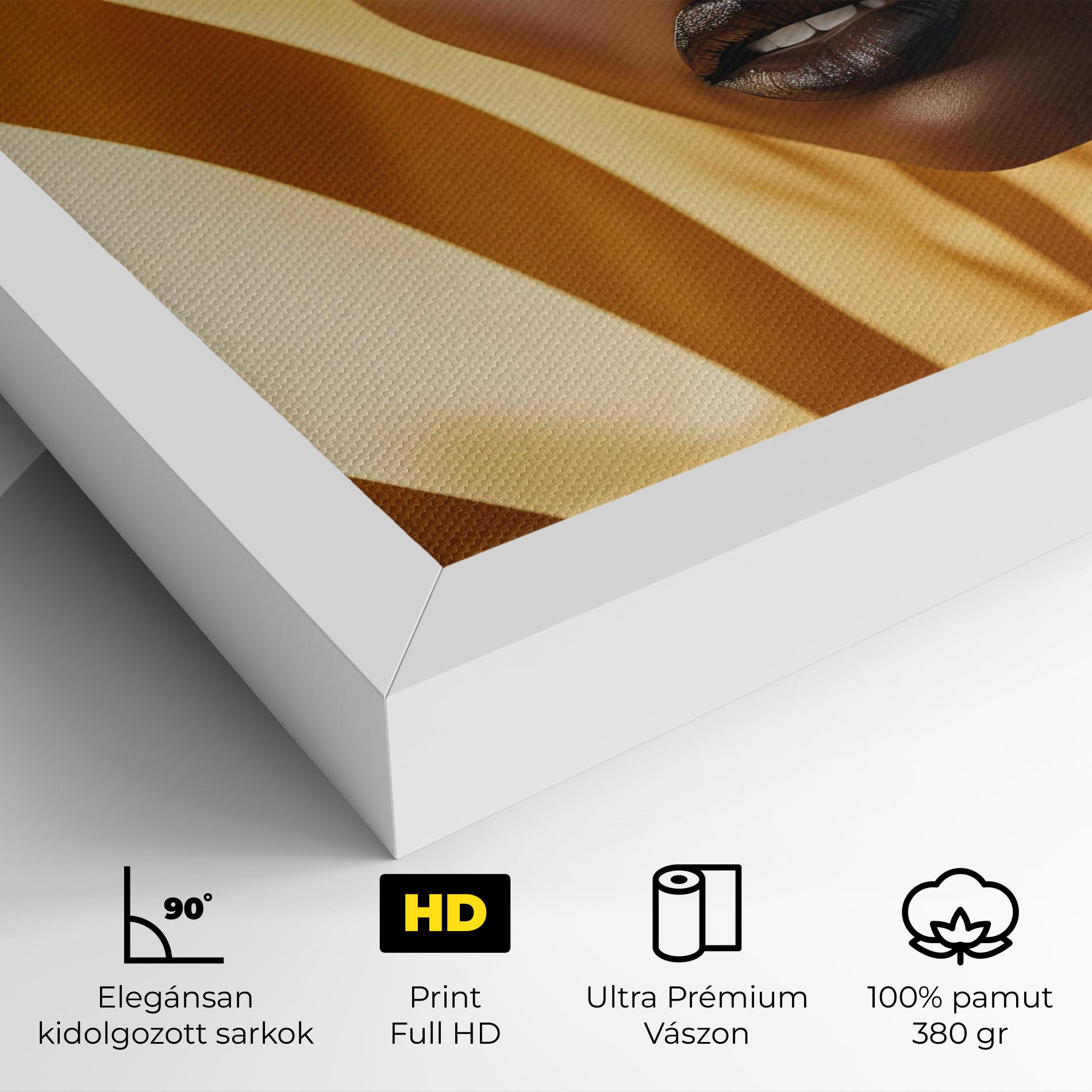 Vászonkép Fashion African Woman mockup 4