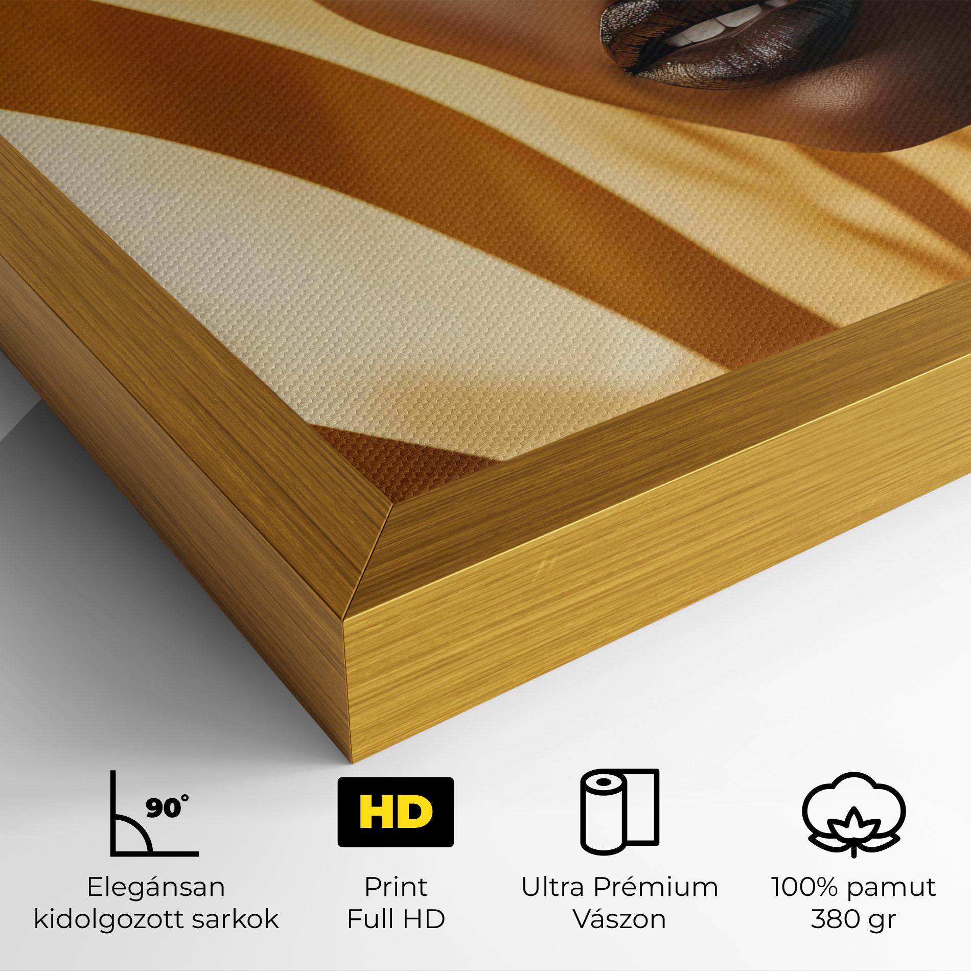 Vászonkép Fashion African Woman mockup 4