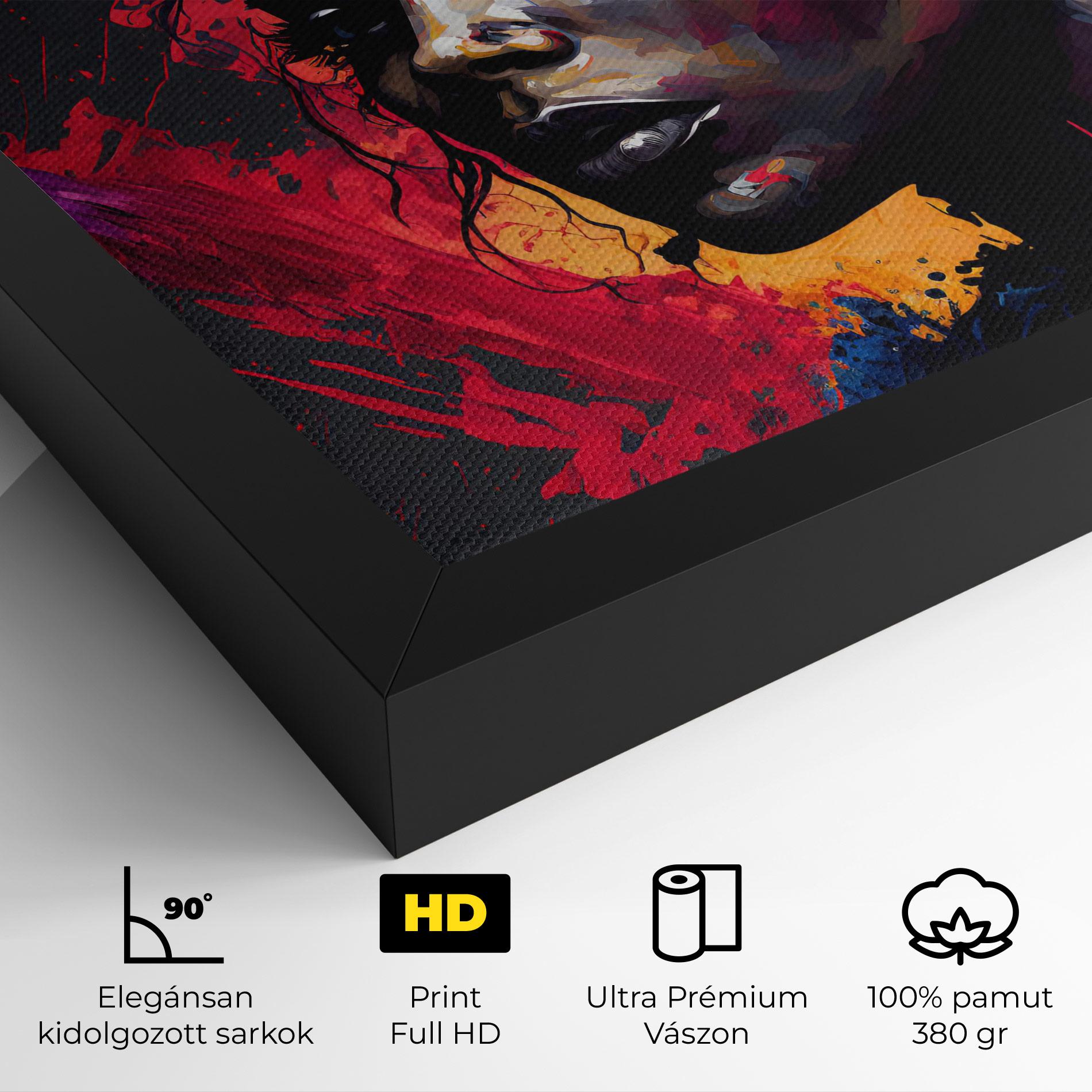 Vászonkép African Woman Splash mockup 4