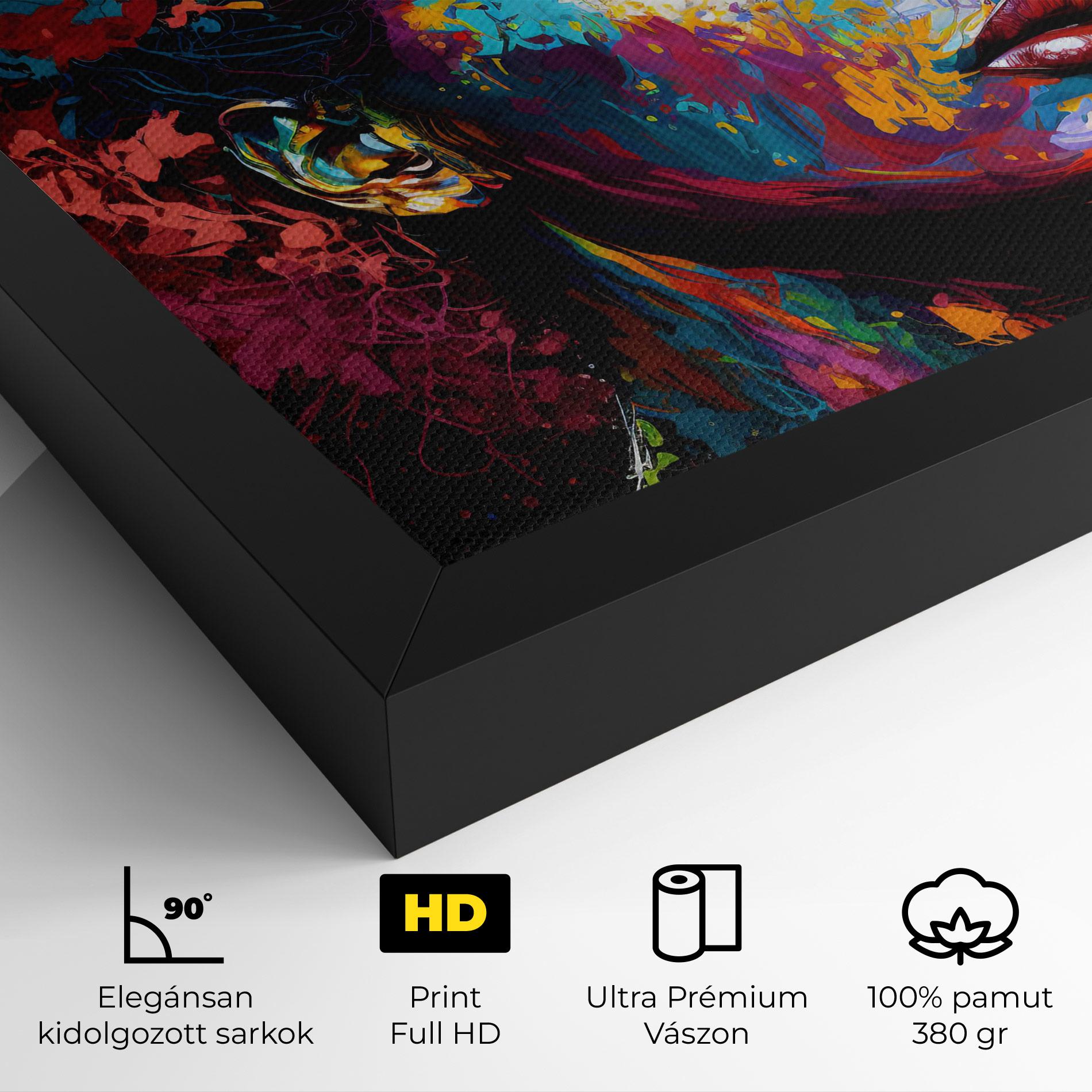 Vászonkép American Woman Splashes mockup 4