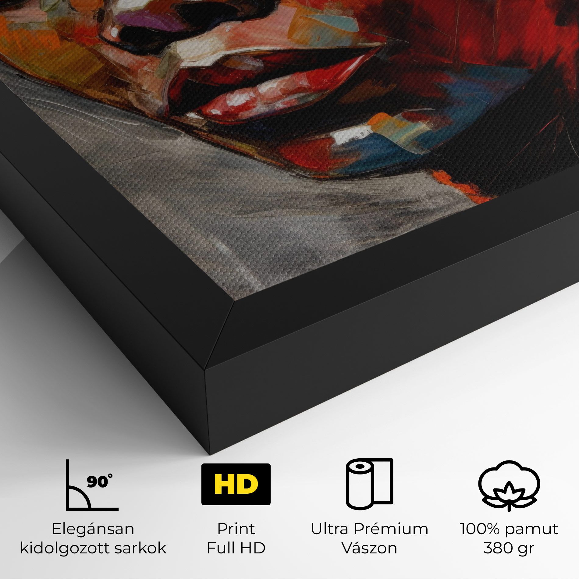 Intense Portrait Art mockup 4