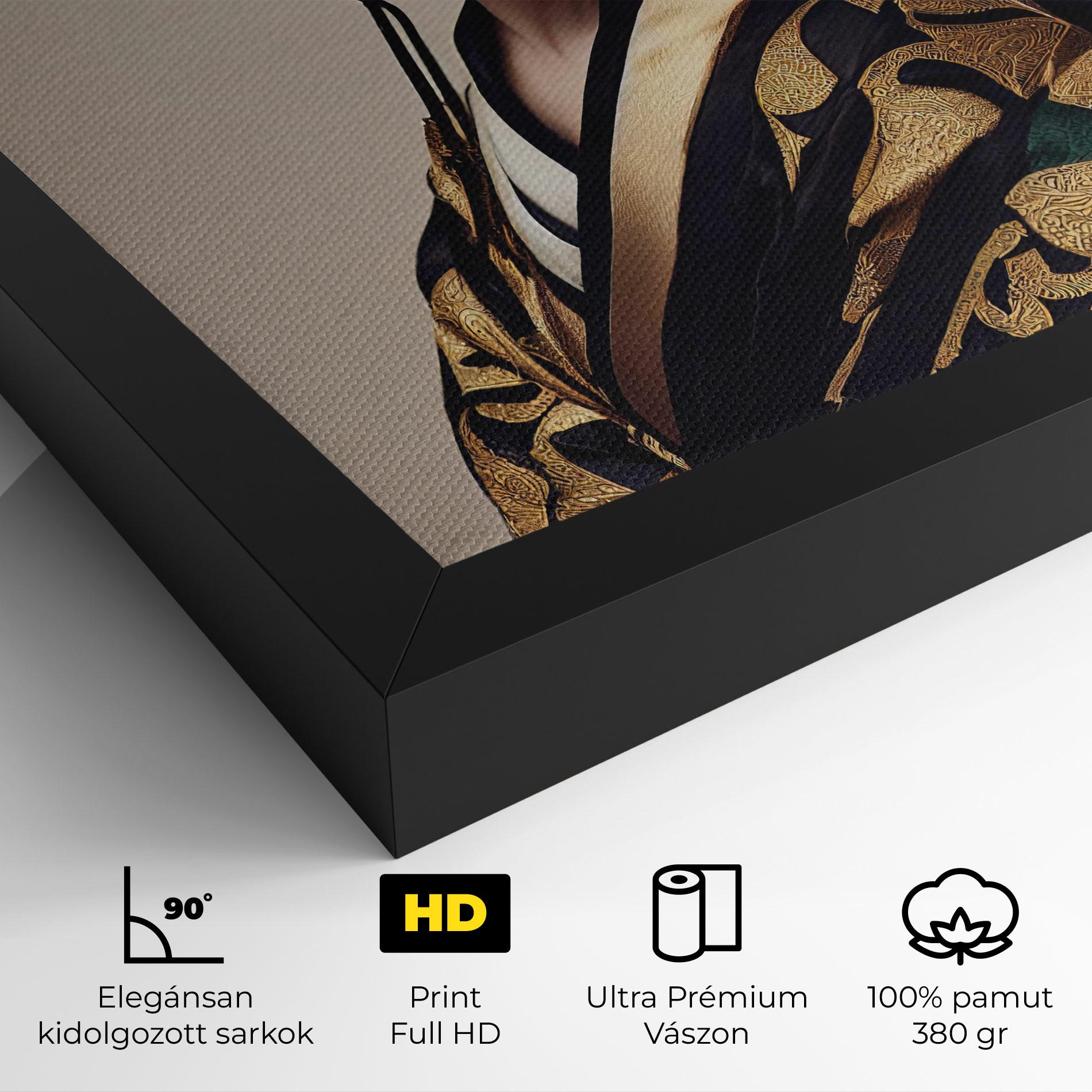 Vászonkép Kimono Headphones mockup 4