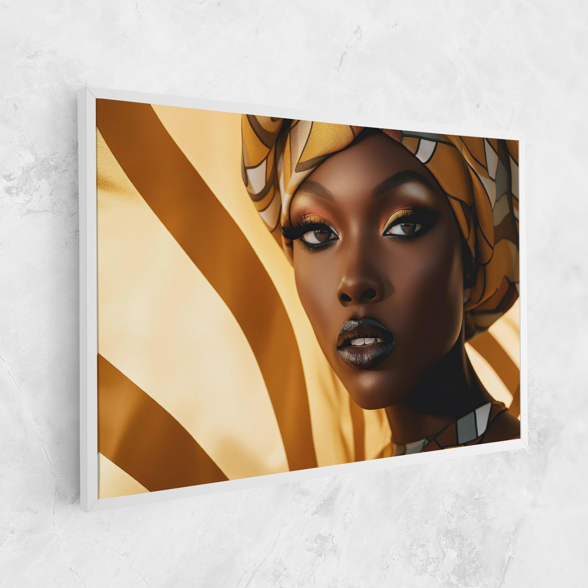 Vászonkép Fashion African Woman mockup 1