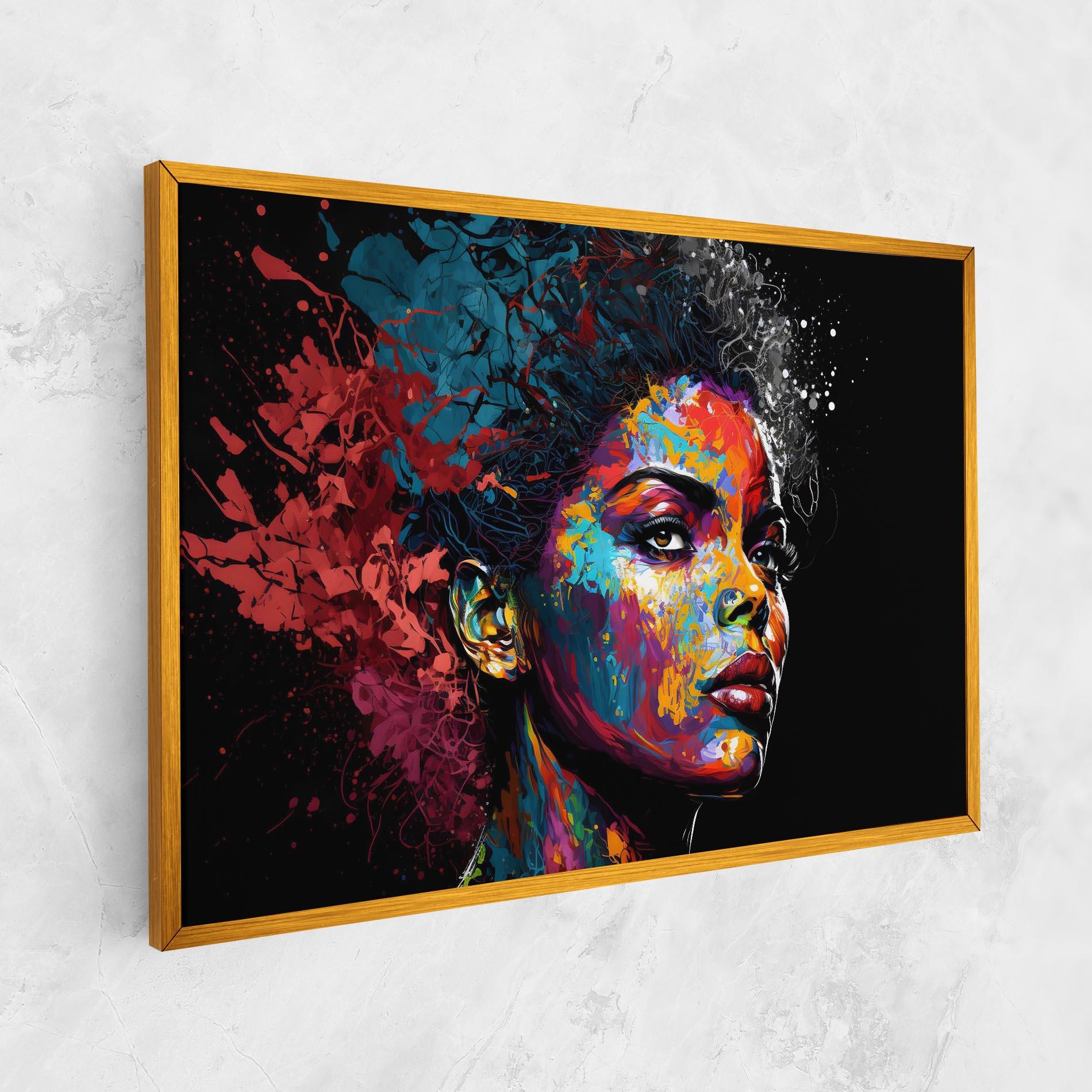 Vászonkép American Woman Splashes mockup 1