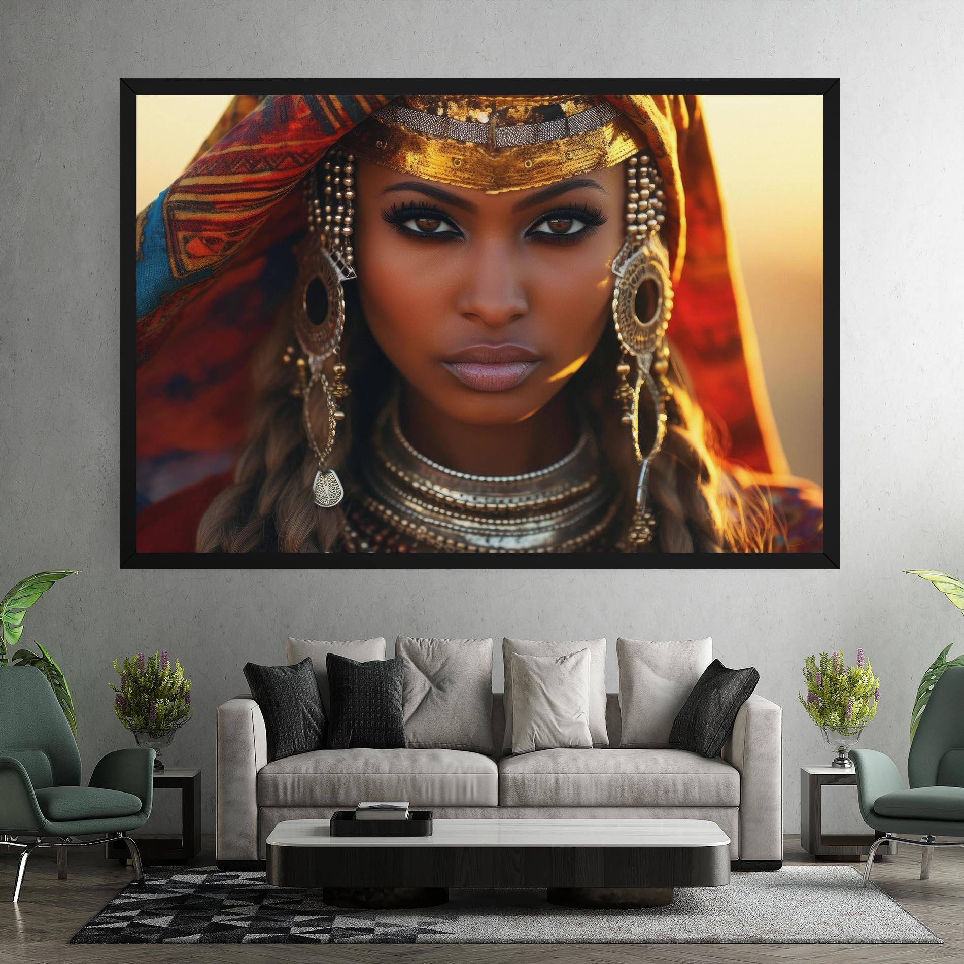 Vászonkép Unique Smokey Eyes mockup 7