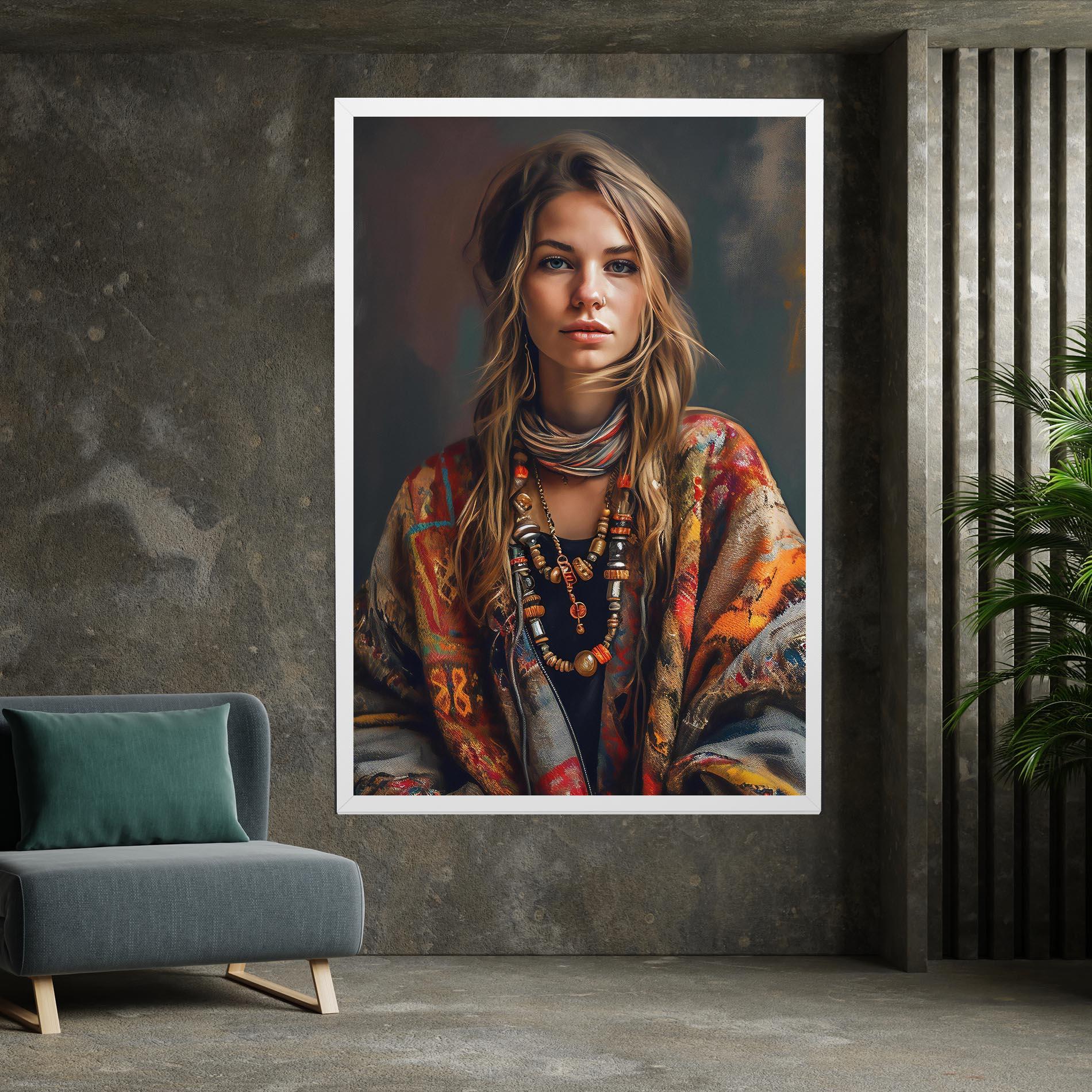 Vászonkép Woolen Sweater mockup 7