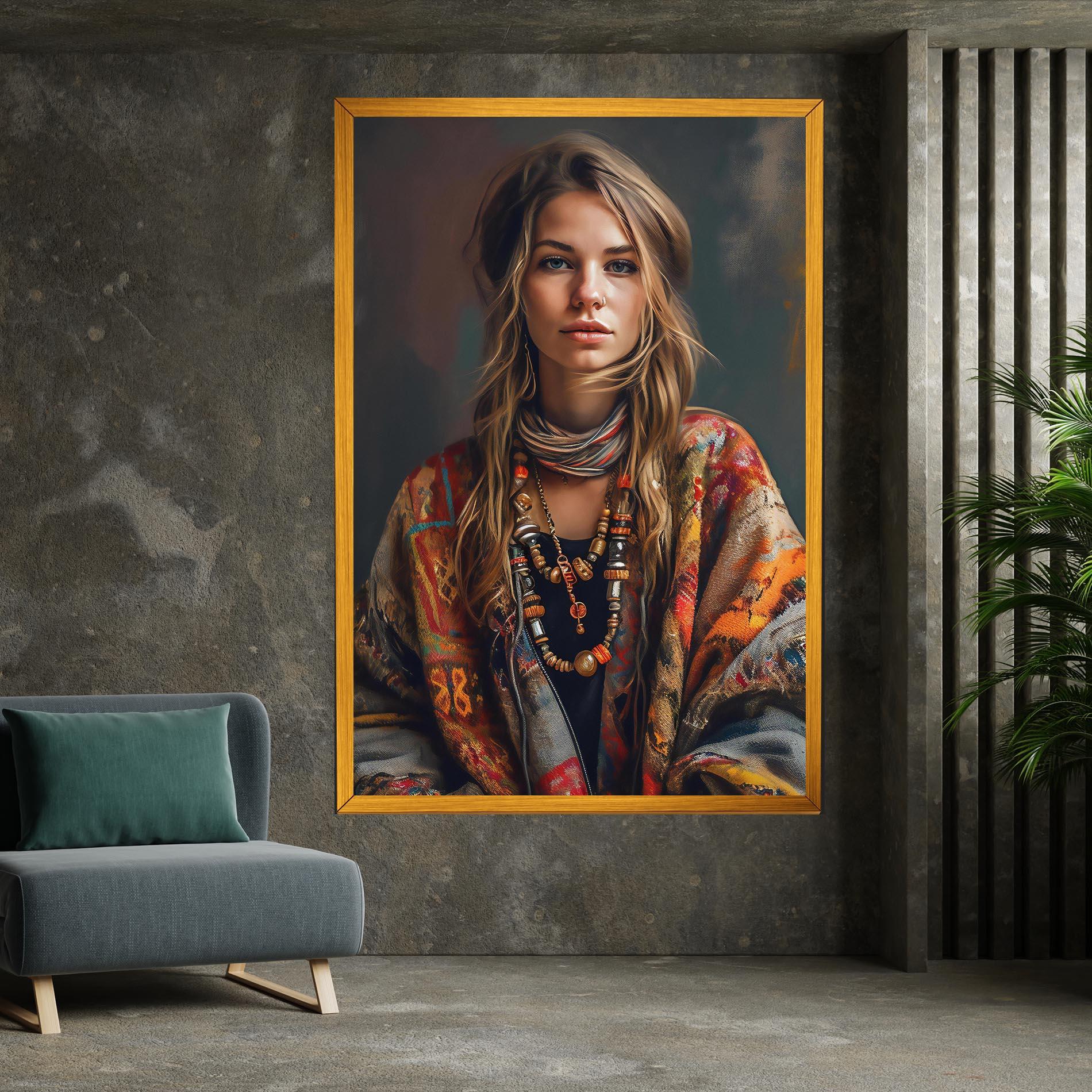 Vászonkép Woolen Sweater mockup 7