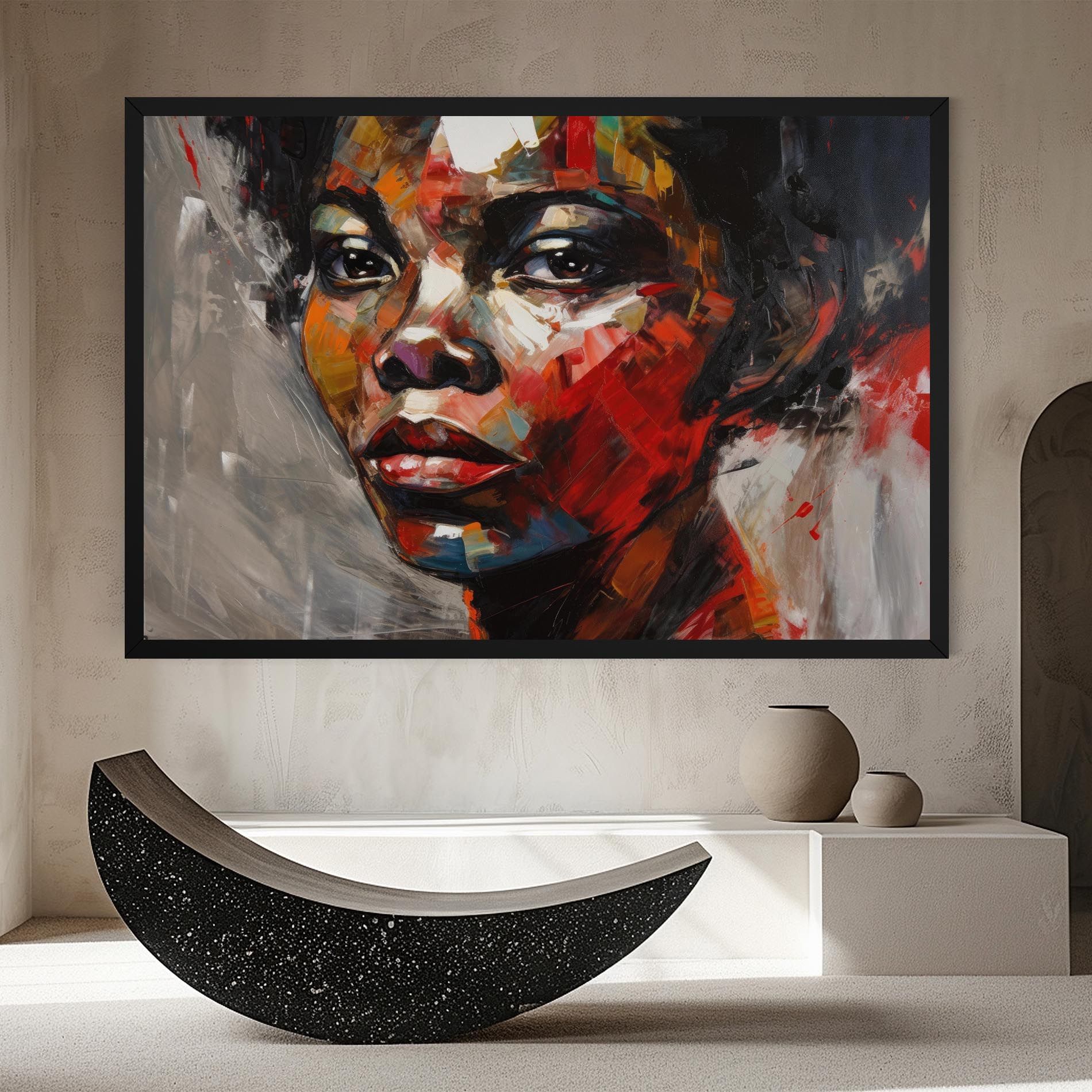 Intense Portrait Art mockup 8