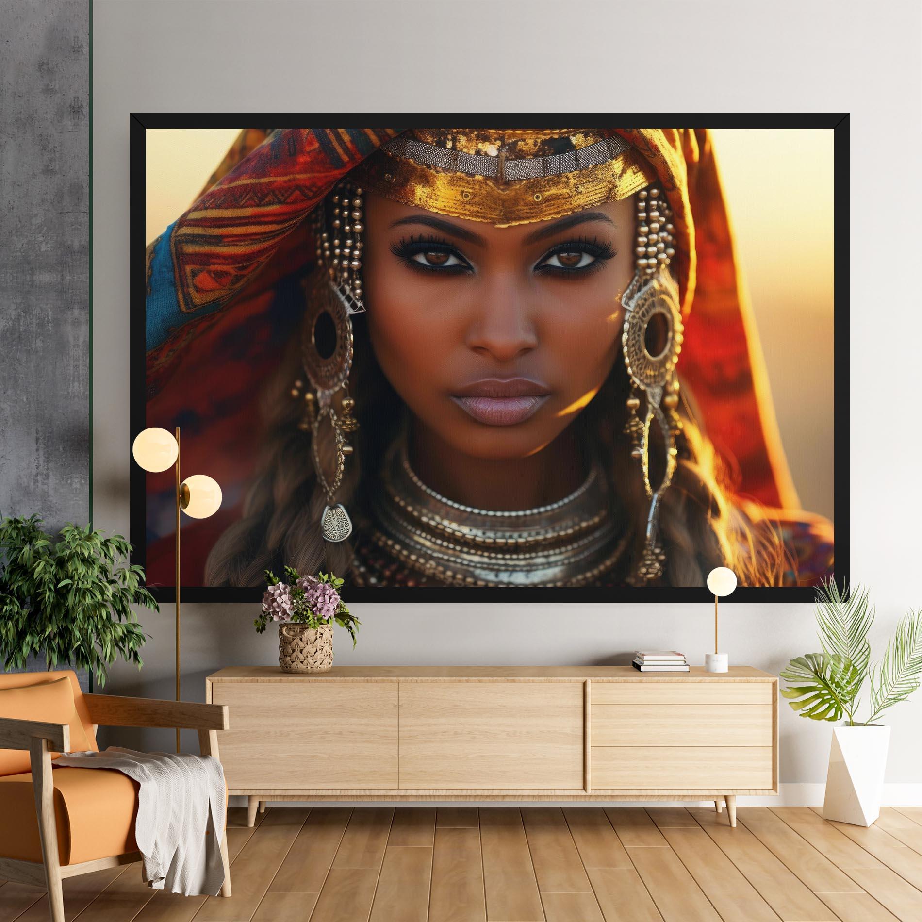 Vászonkép Unique Smokey Eyes mockup 9